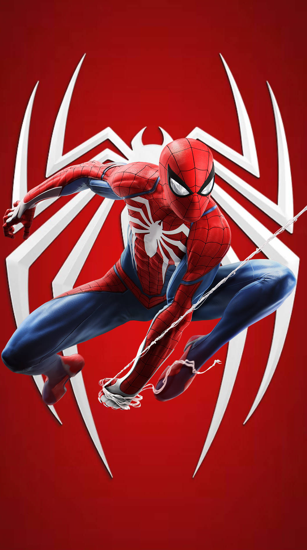 Simu Nzuri ya Spider Man Ps4 Picha ya Ukuta
