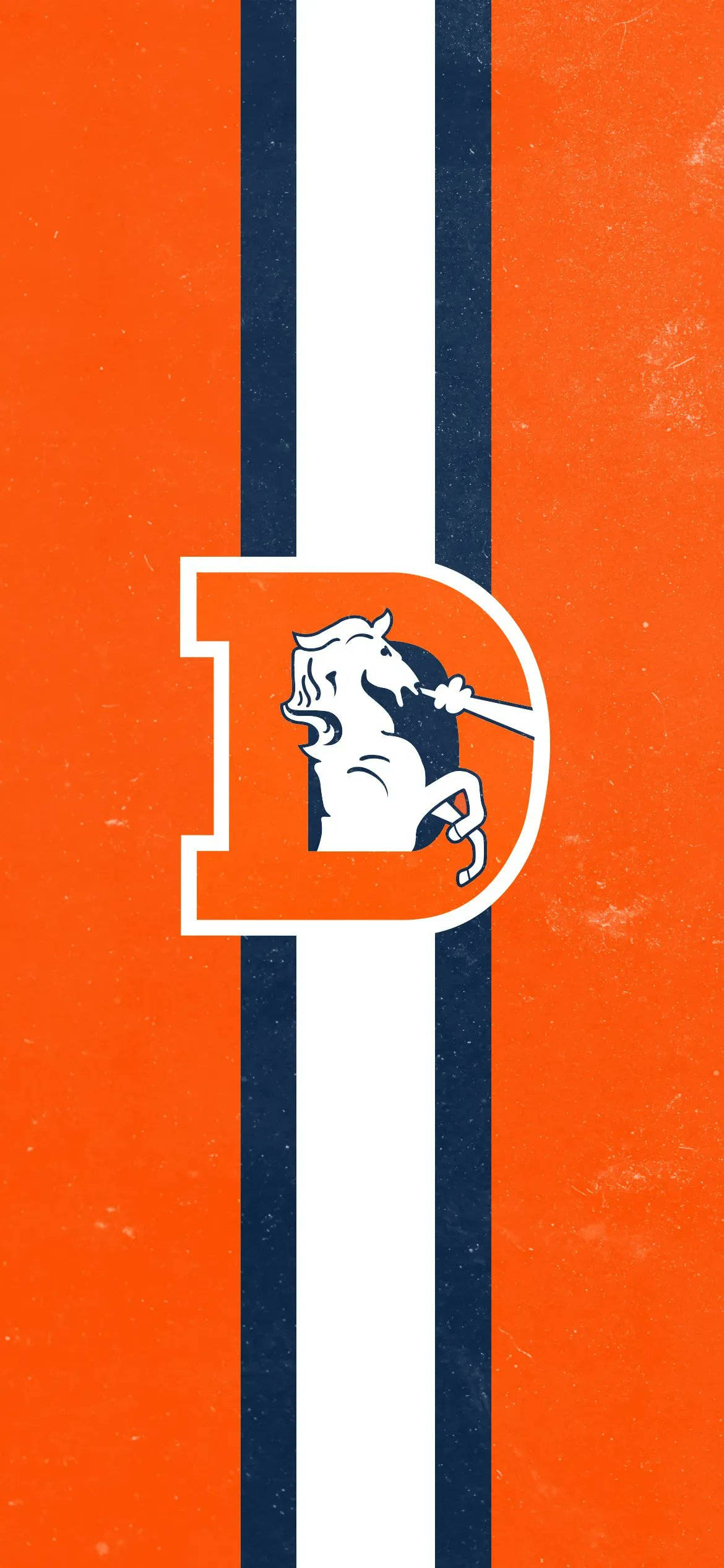 Simu ya Denver Broncos Picha ya Ukuta