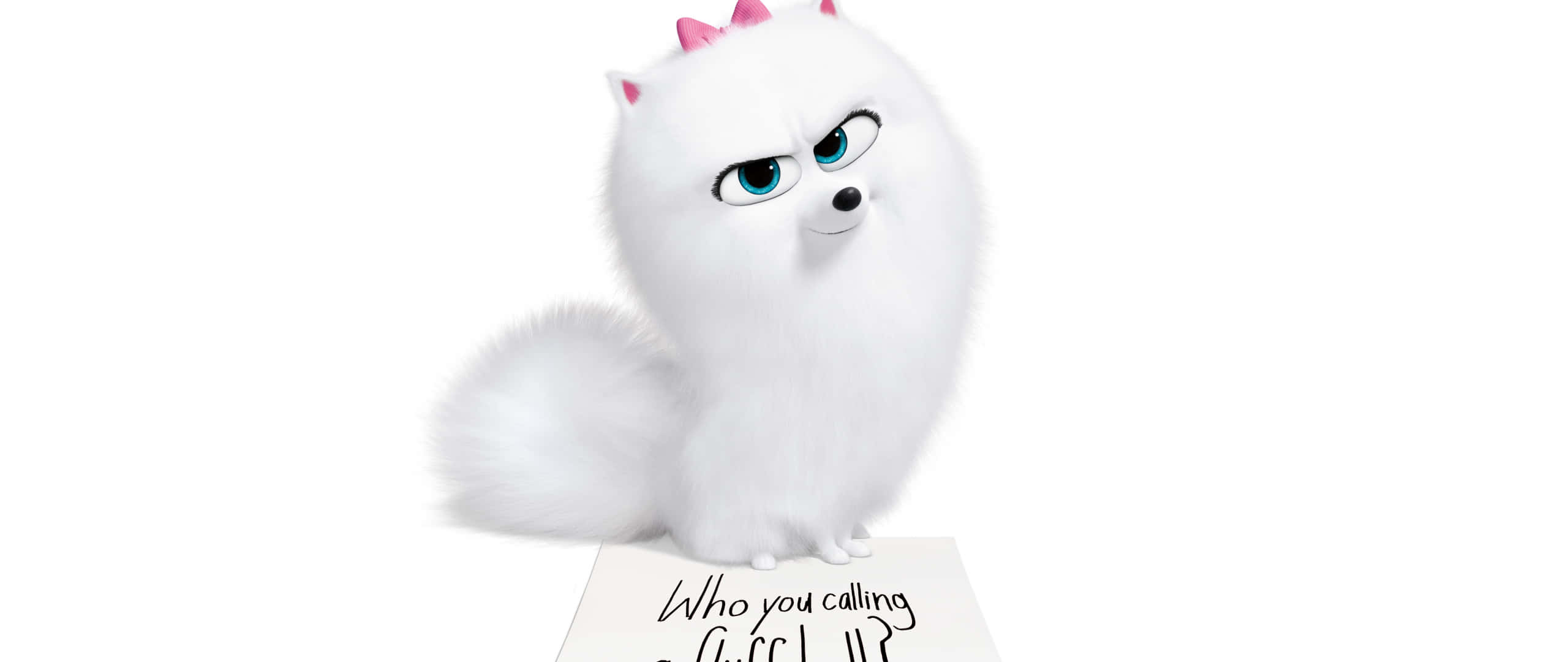 Simu ya Gidget kutoka The Secret Life Of Pets 2 Picha ya Ukuta