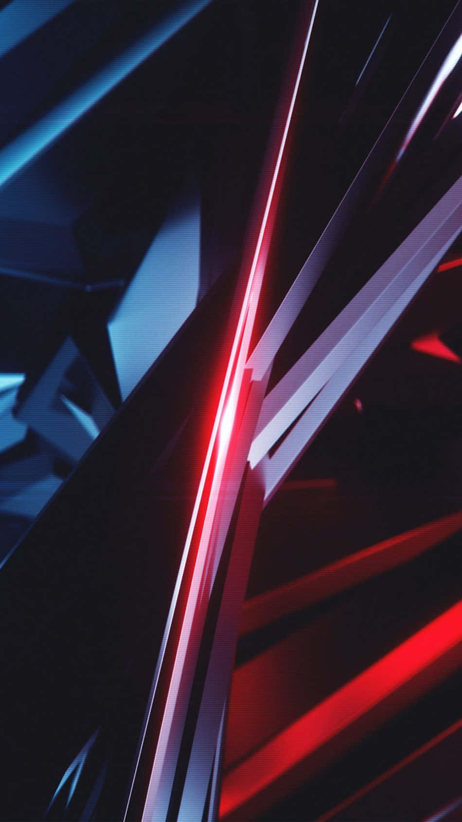 Simu ya HD ya Muundo wa Neon Nyekundu Picha ya Ukuta
