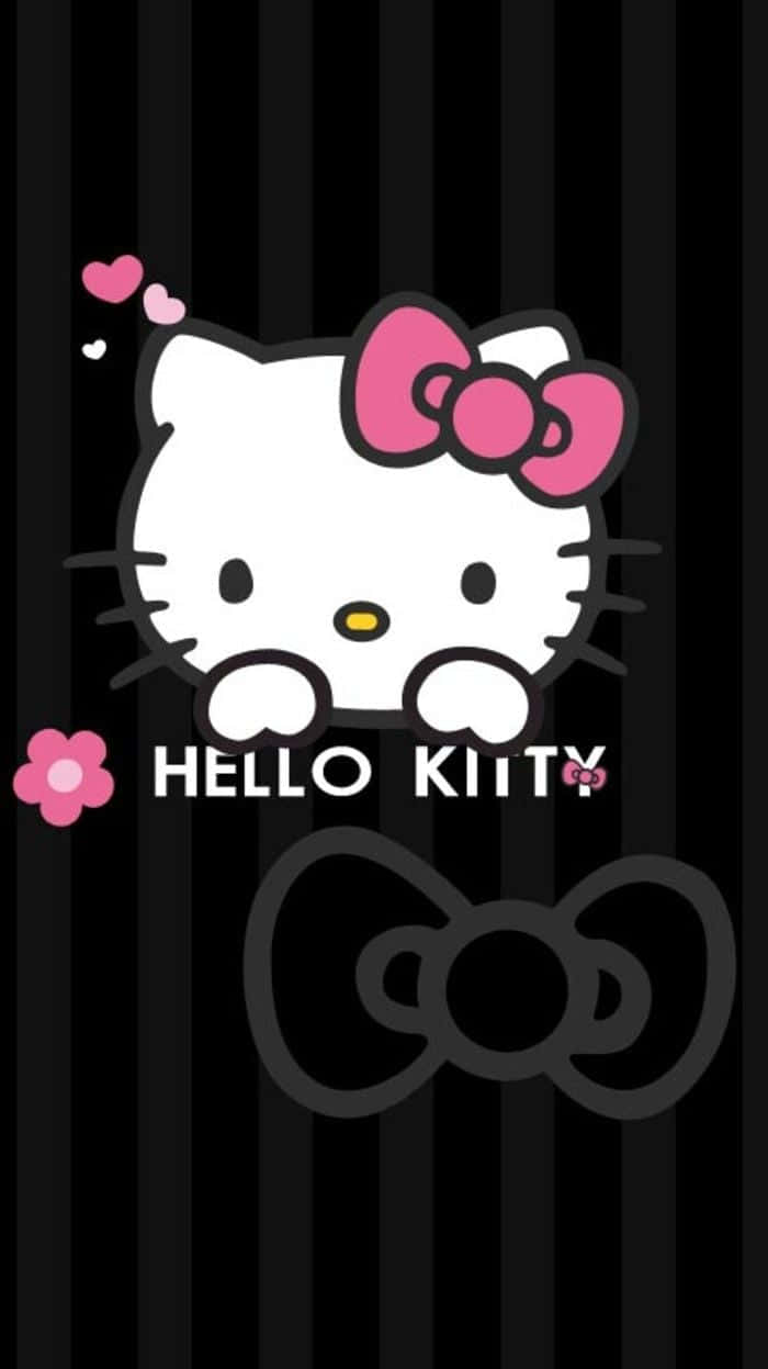 Simu ya Hello Kitty Sanrio Picha ya Ukuta