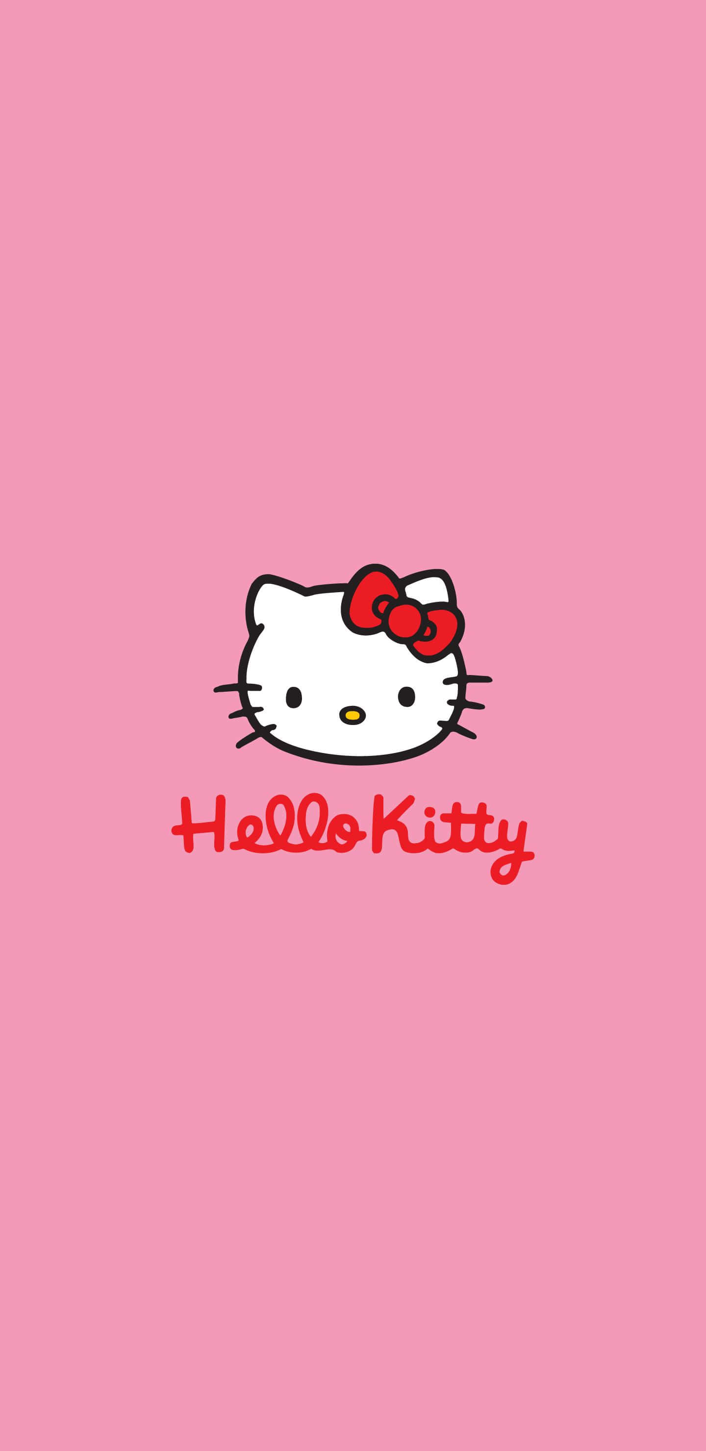 Simu ya Hello Kitty Sanrio Picha ya Ukuta