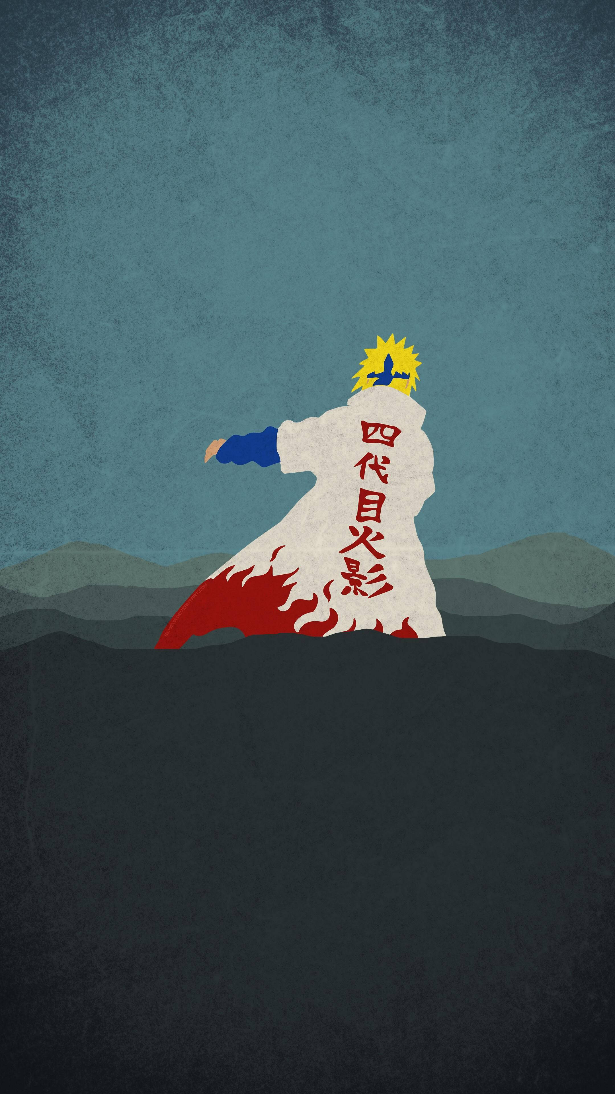 Simu ya Hokage Naruto Picha ya Ukuta