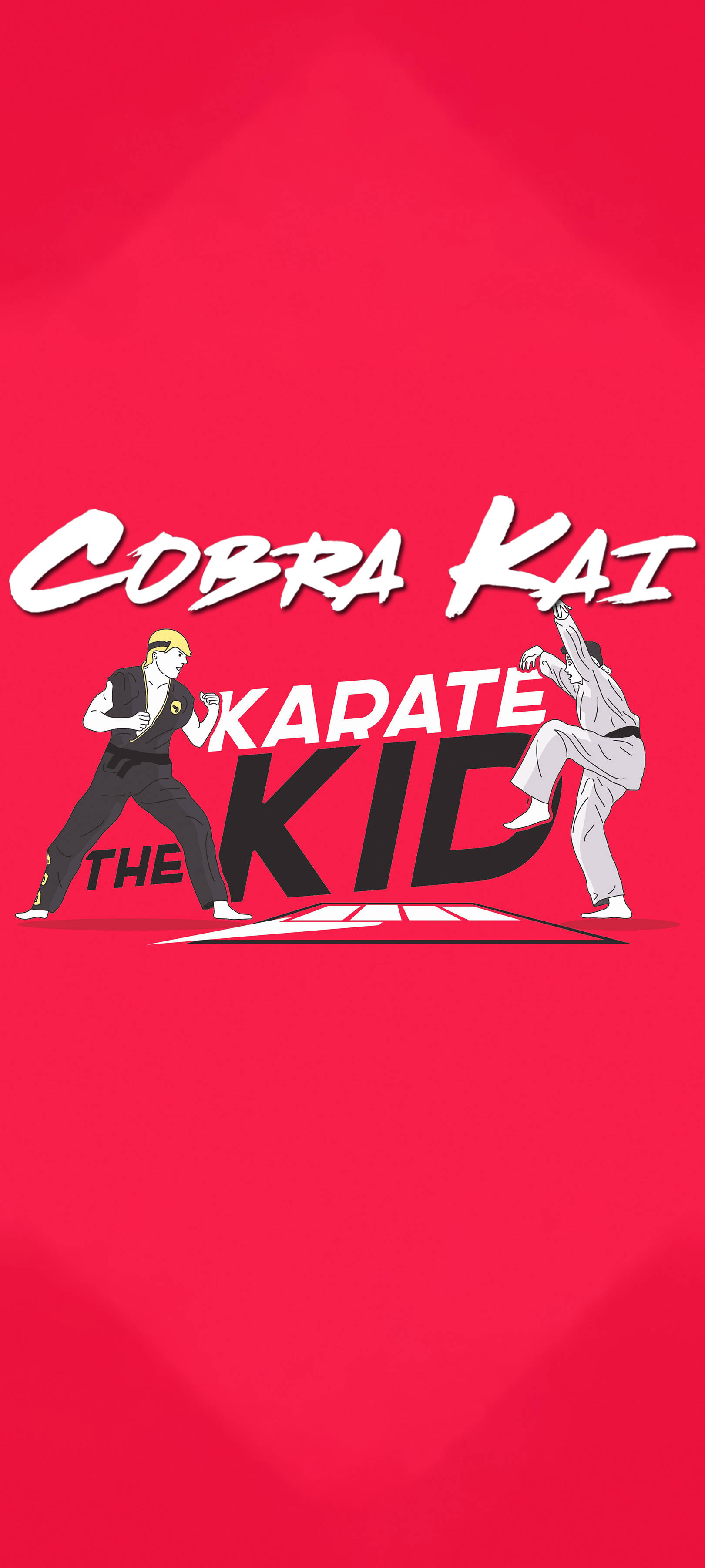 Simu ya Karate Kid na Cobra Kai Picha ya Ukuta