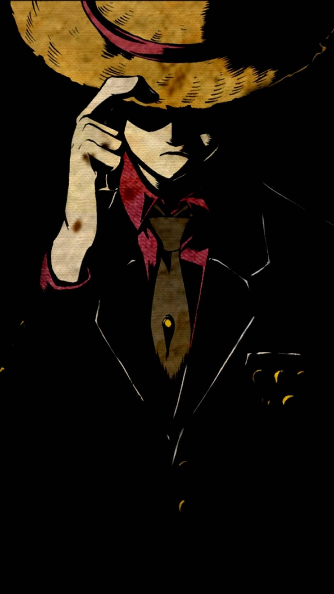 Simu ya Luffy Baridi Picha ya Ukuta