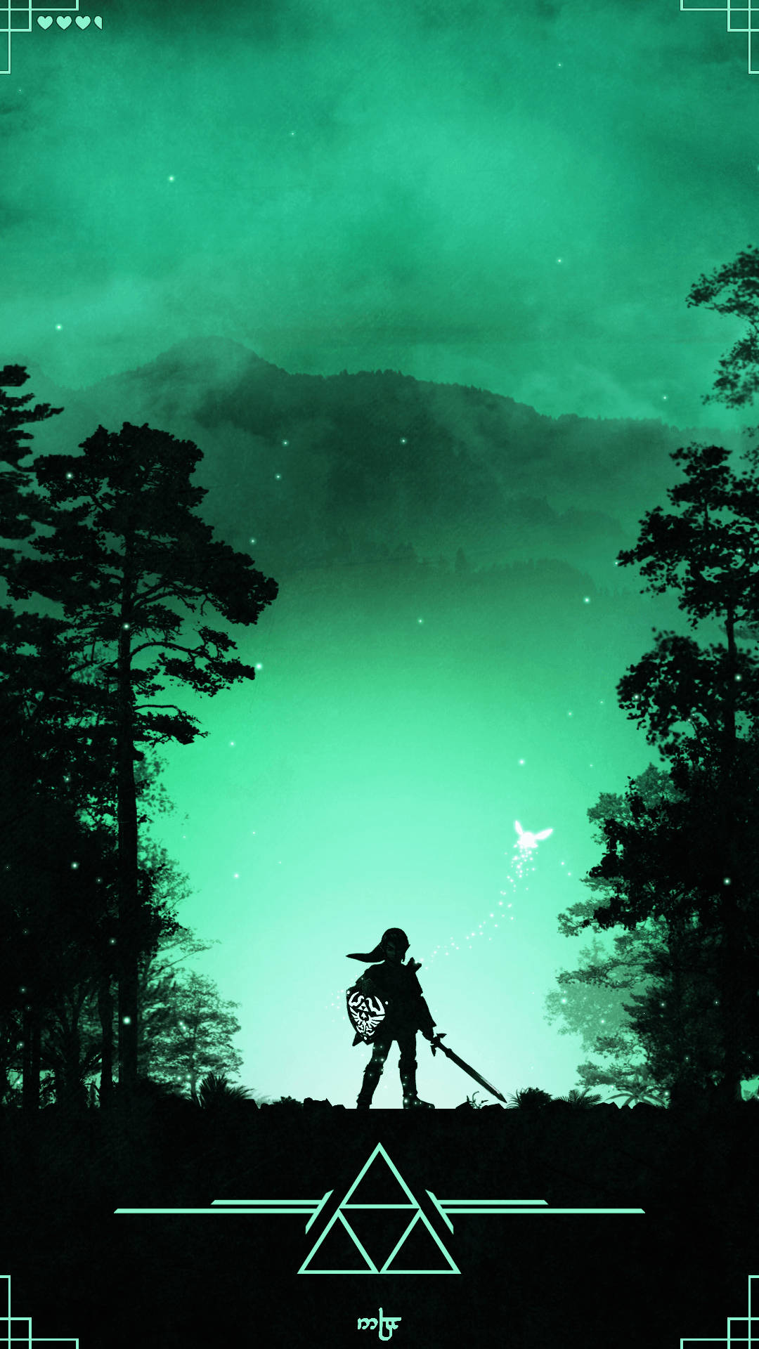 Simu ya Mchezaji wa The Legend of Zelda Picha ya Ukuta