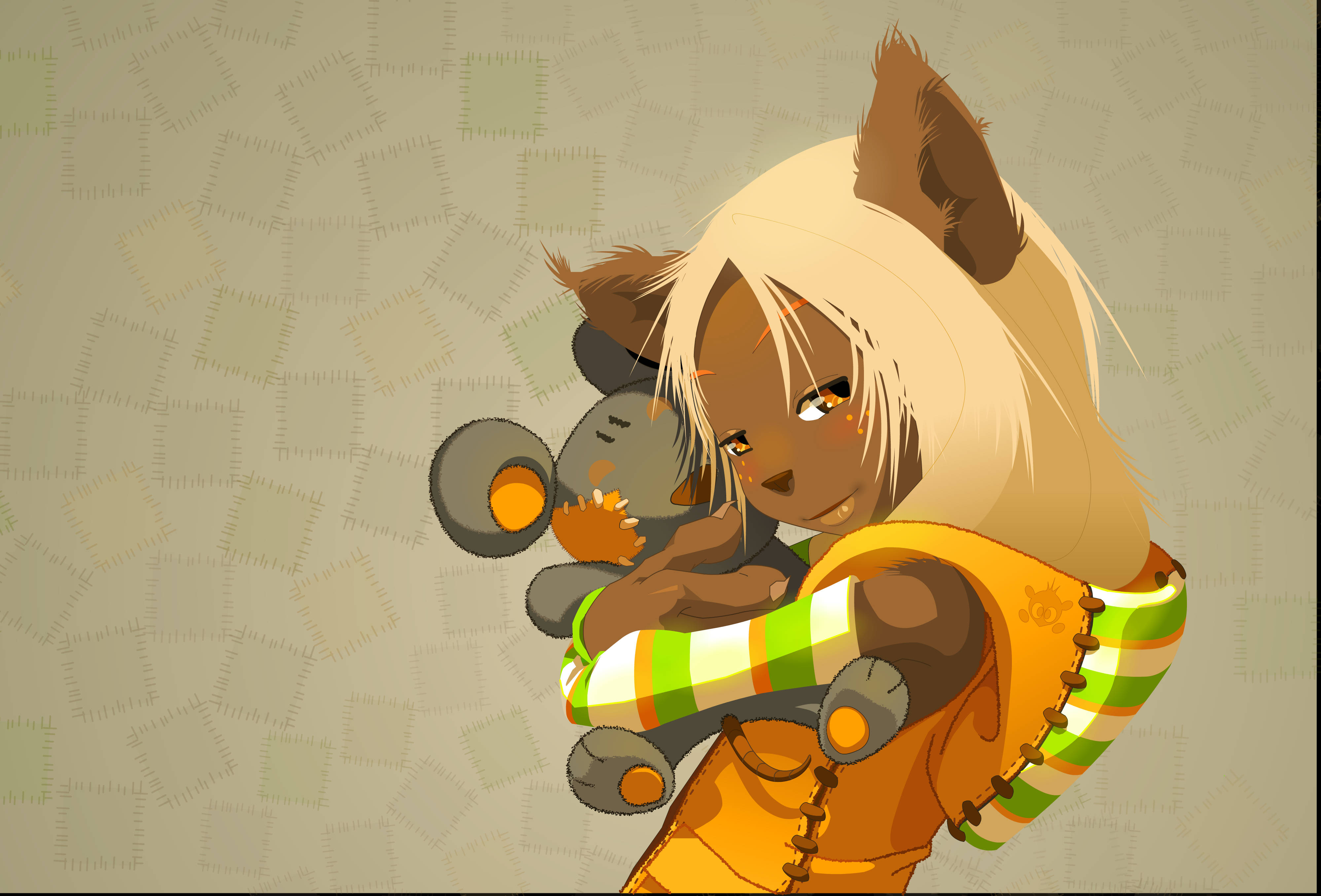 Simu ya Michezo ya 4K Dofus Mtandaoni Picha ya Ukuta