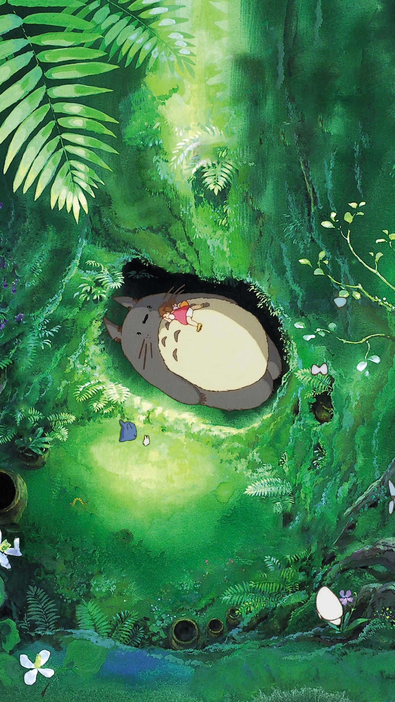 Simu ya My Neighbor Totoro Studio Ghibli Picha ya Ukuta