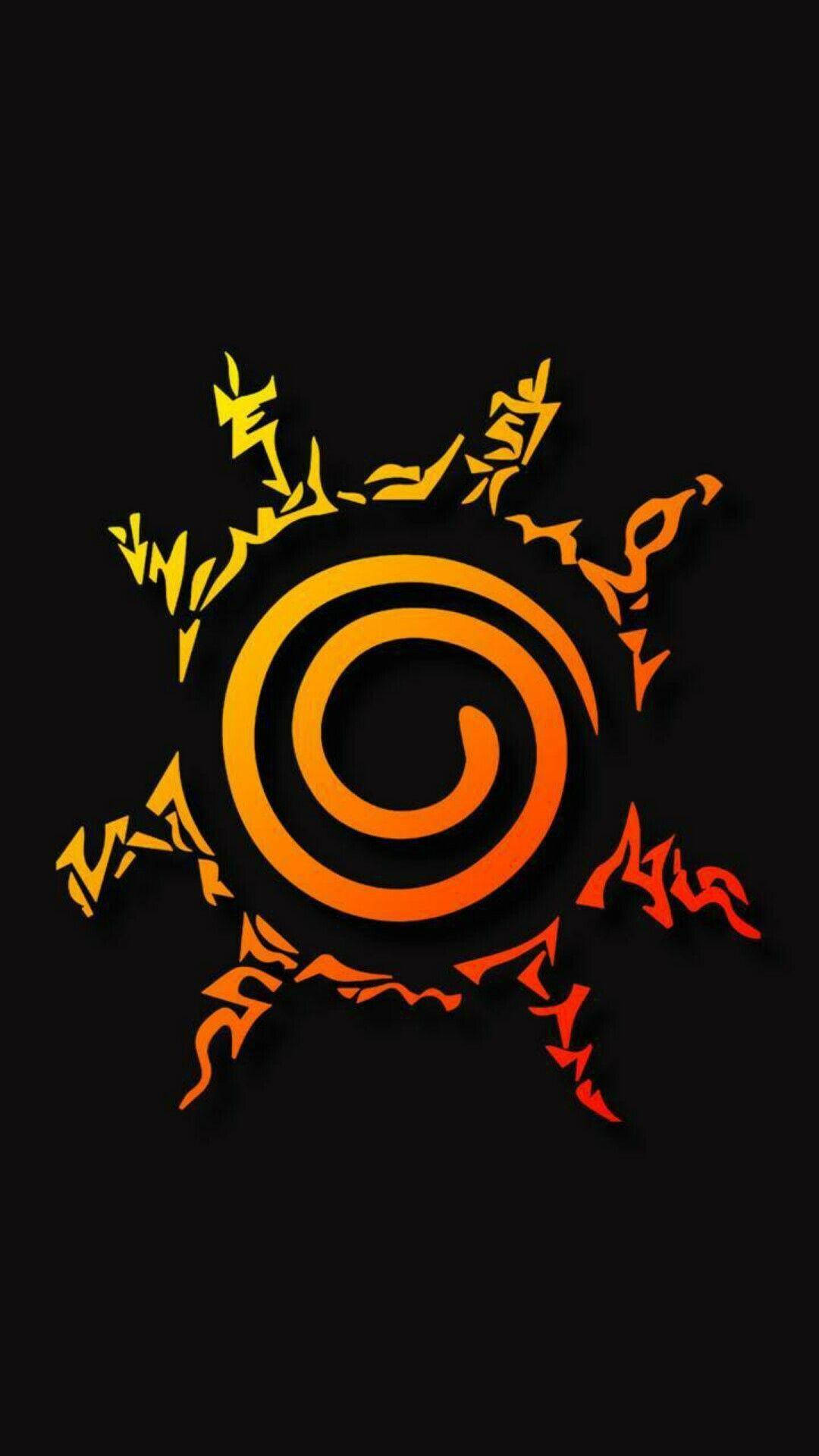 Simu ya Naruto Muhuri wa Jua Picha ya Ukuta