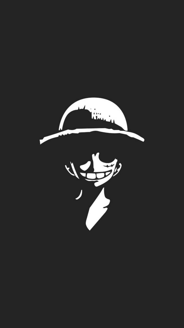 Simu ya One Piece Luffy Gizani Picha ya Ukuta