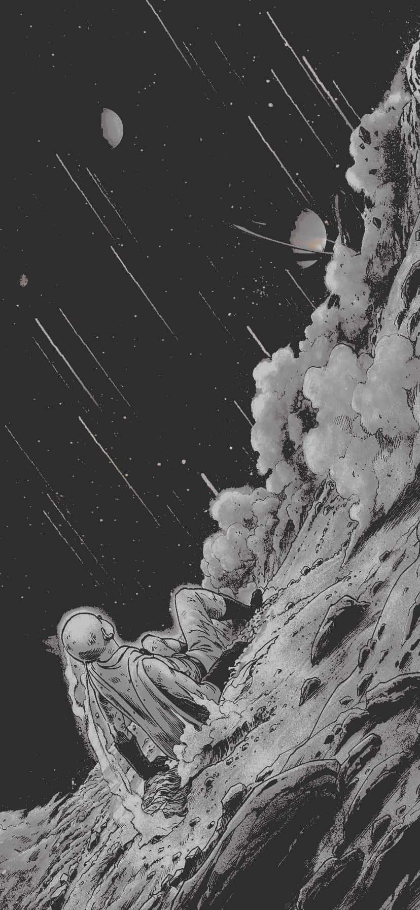 Simu ya One Punch Man ya Haraka Picha ya Ukuta