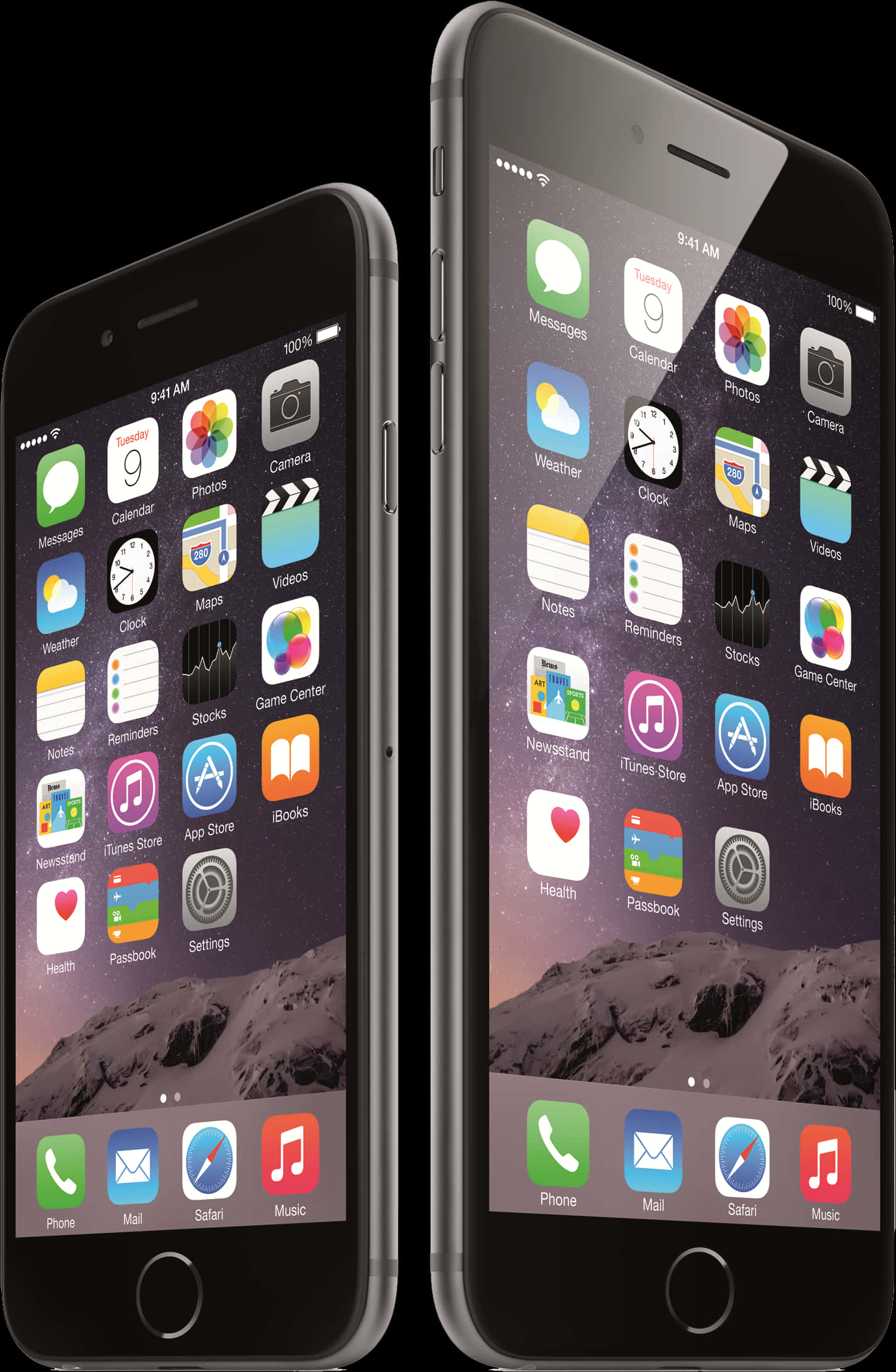 Skrini ya iPhone 6 na 6 Plus Picha ya Ukuta