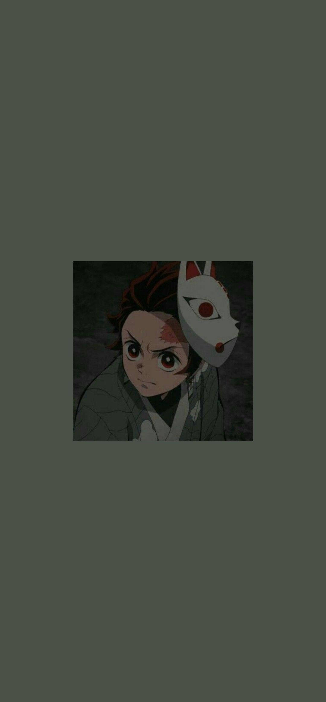Skrini ya Kuingia Anime Tanjiro Kamado Picha ya Ukuta