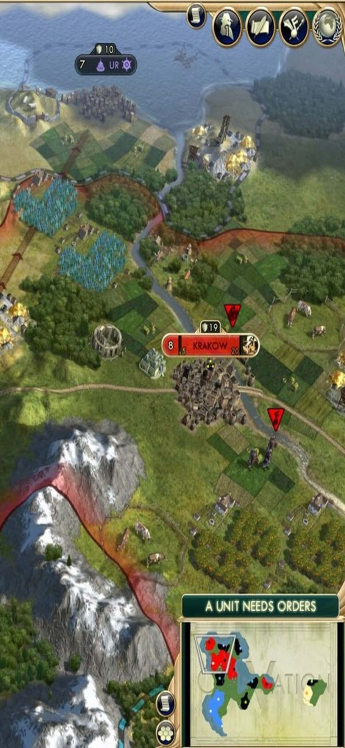 skrini shot ya mchezo wa civilization Picha ya Ukuta