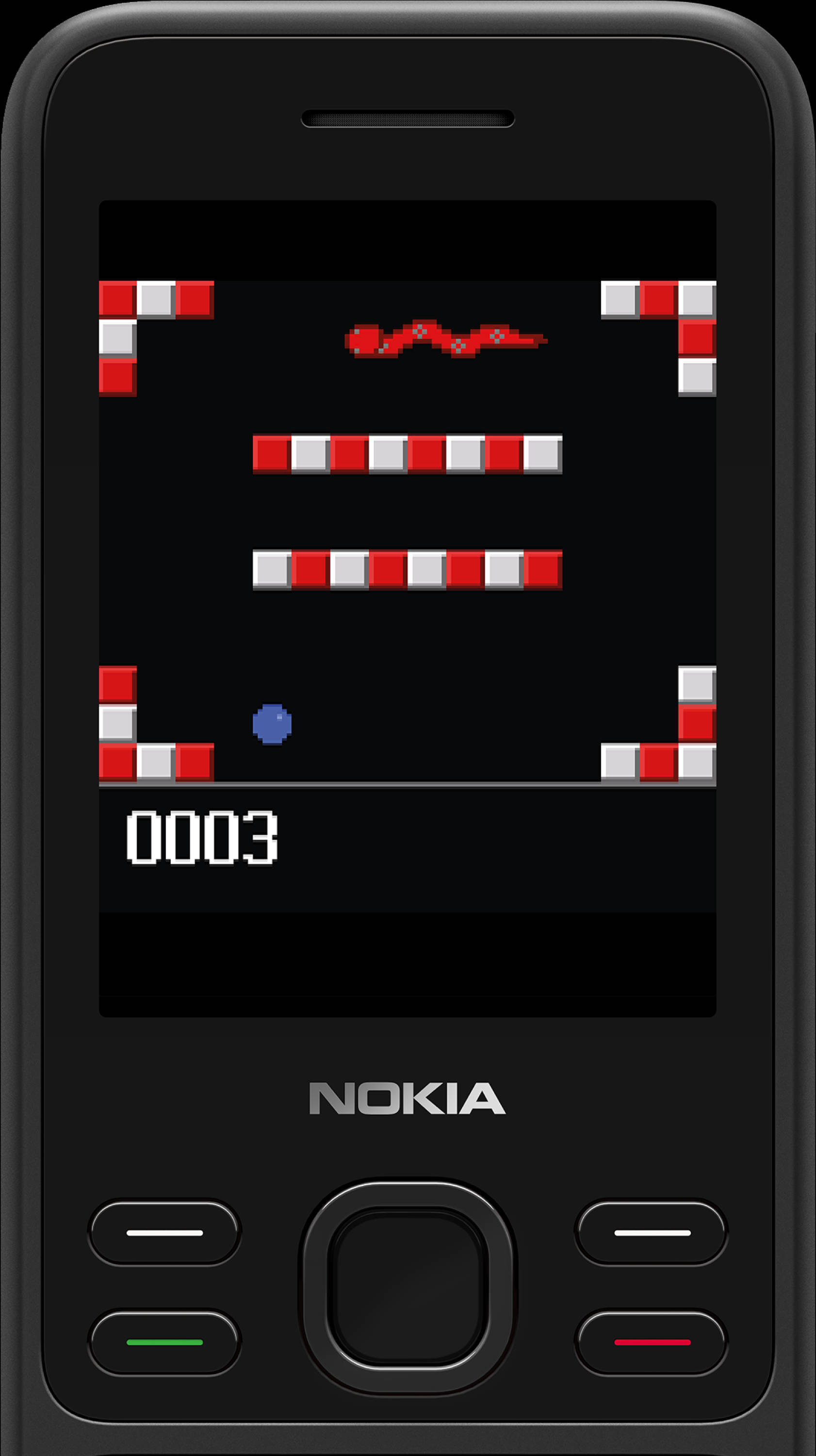 Snake Game On Nokia Phone Picha ya Ukuta