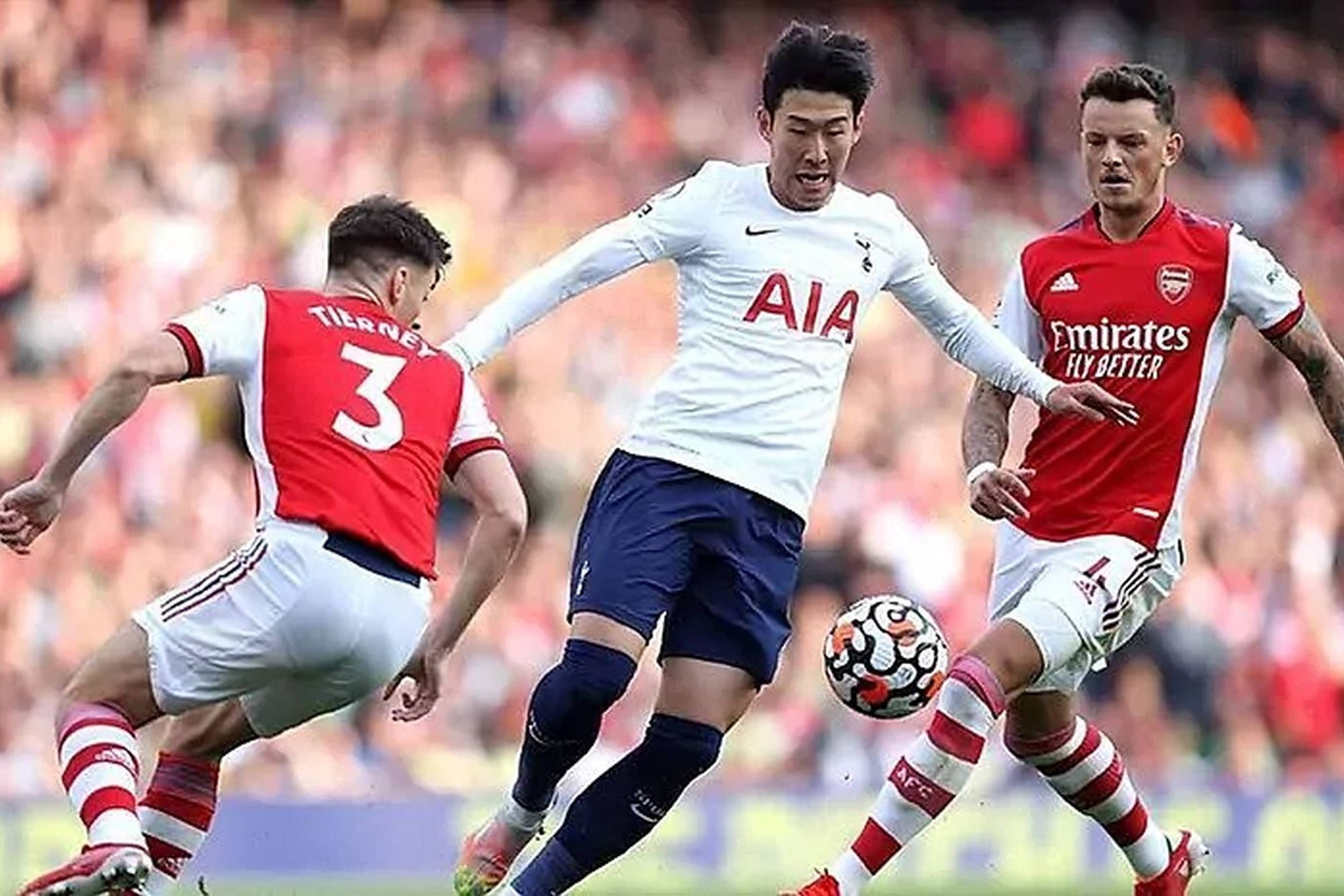 Son Heung-Min wa Tottenham Hotspurs FC Picha ya Ukuta