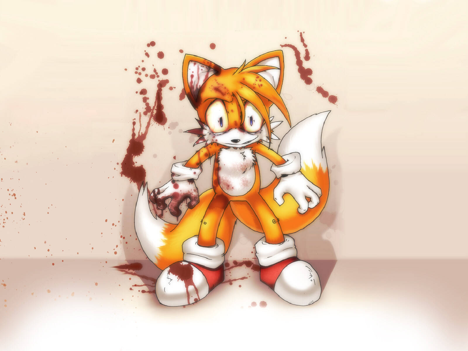 Sonic Miles Prower AKA Tails Picha ya Ukuta