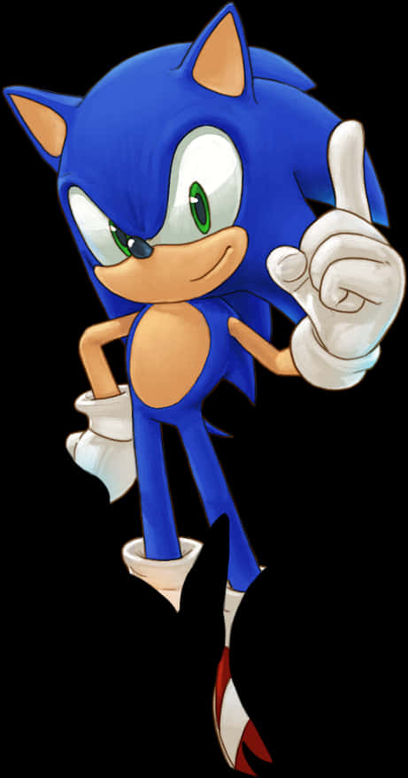 Sonic the Hedgehog Akionyesha Picha ya Ukuta