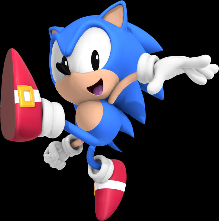 Sonic The Hedgehog Mwonekano wa Klasika Picha ya Ukuta