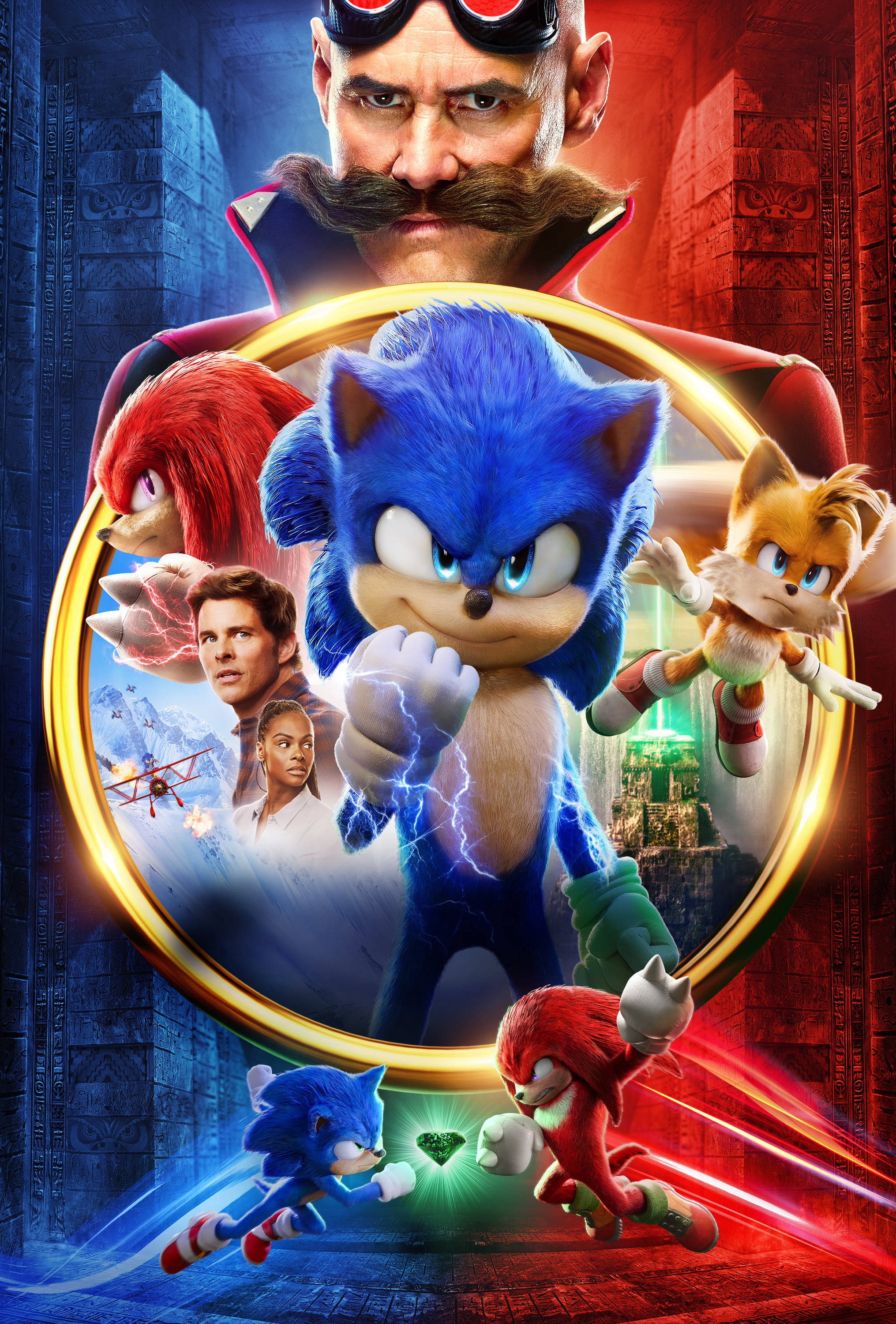 Sonic The Hedgehog Vs. Dr. Eggman Picha ya Ukuta