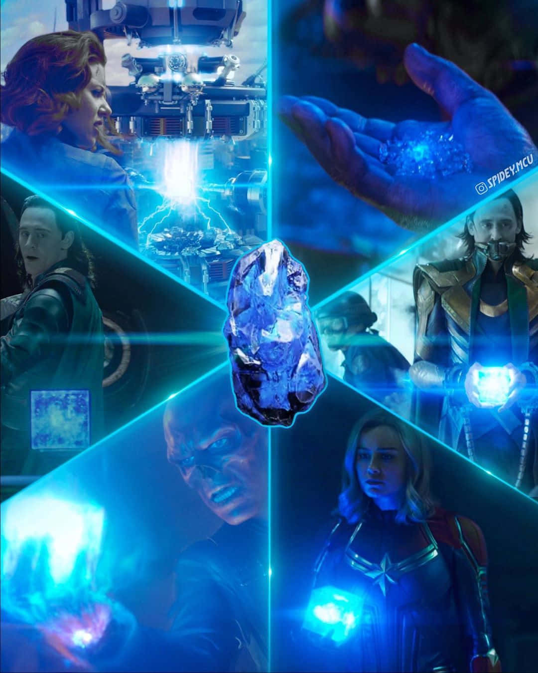 Space Stone ya Ajabu Inayoweka Nguvu ya Kosmiki Picha ya Ukuta