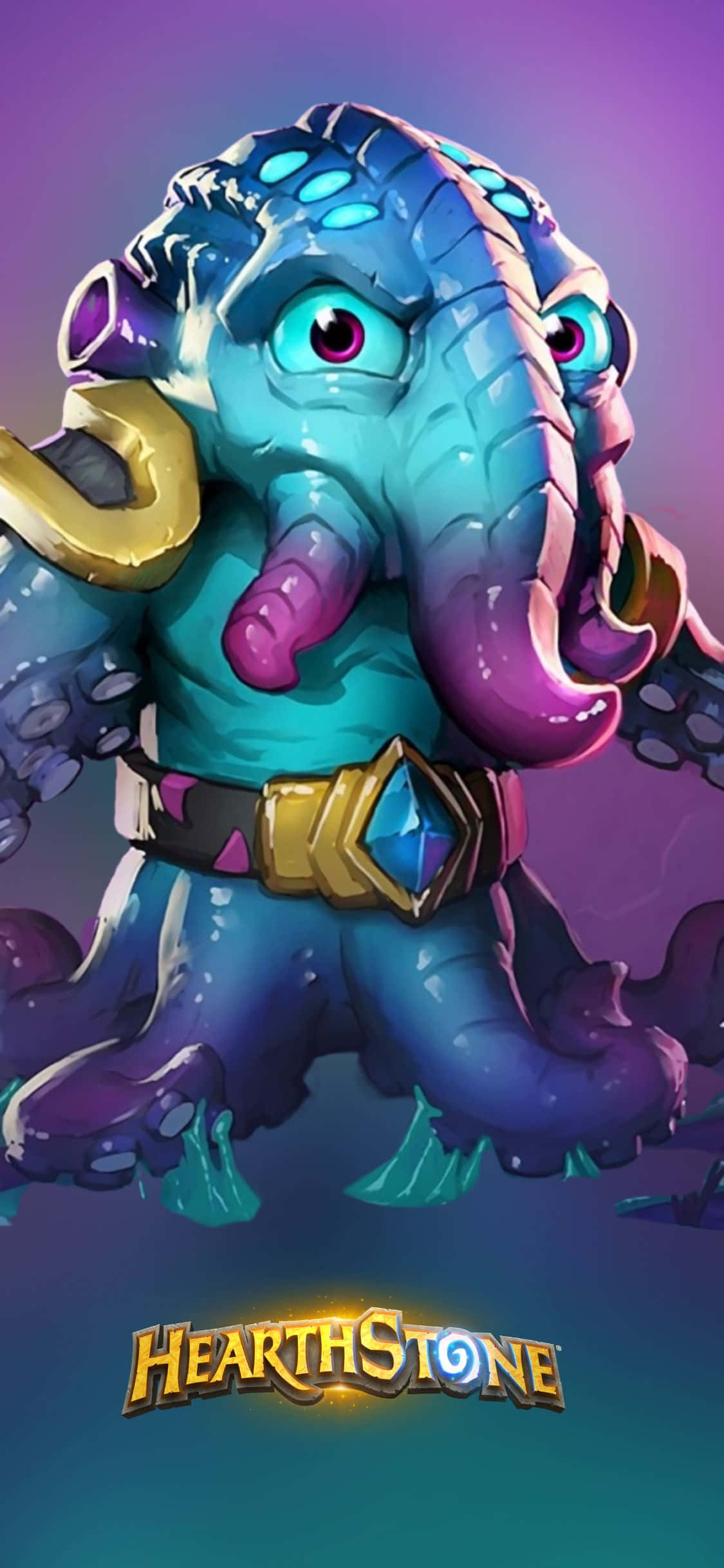 Spawn Of N'Zoth iPhone XS Hearthstone Background Picha ya Ukuta