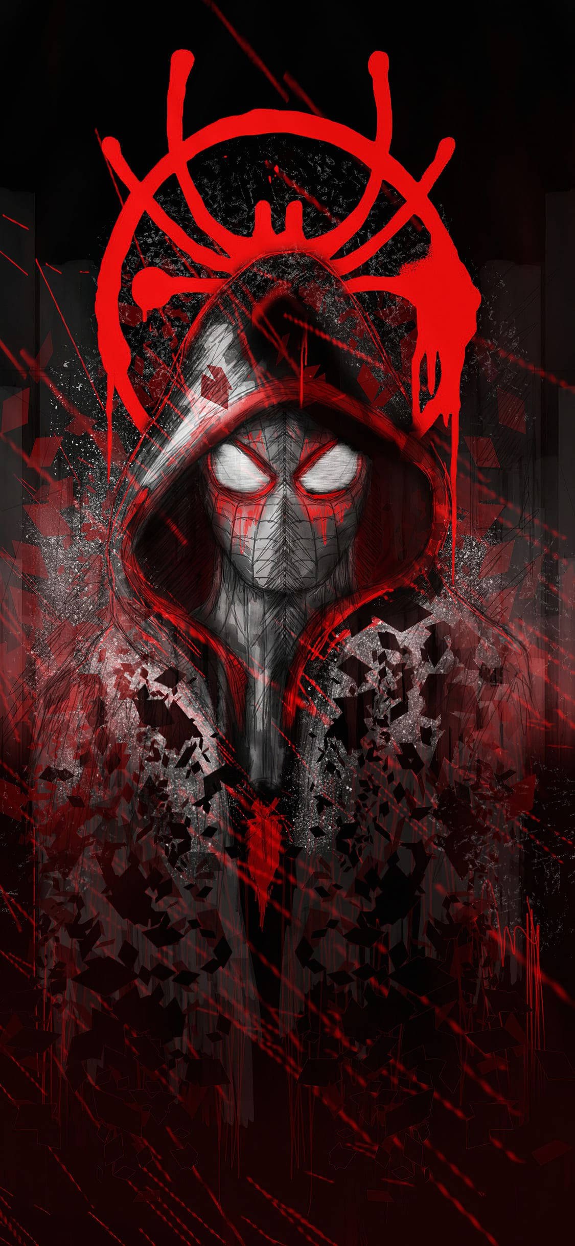 Spiderman Analeta Haki Mitaani Picha ya Ukuta