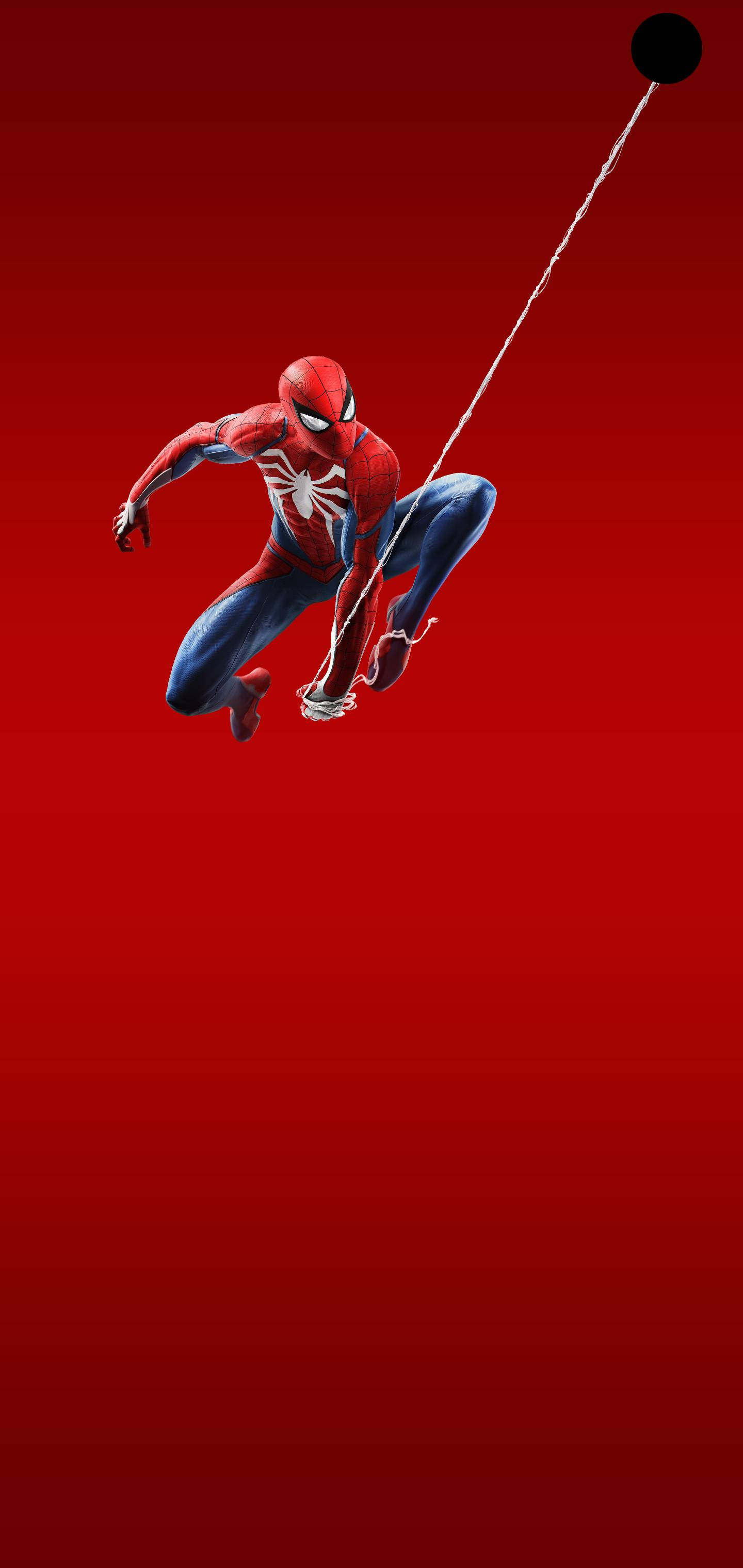 Spiderman wa Ajabu Mitaani New York Picha ya Ukuta