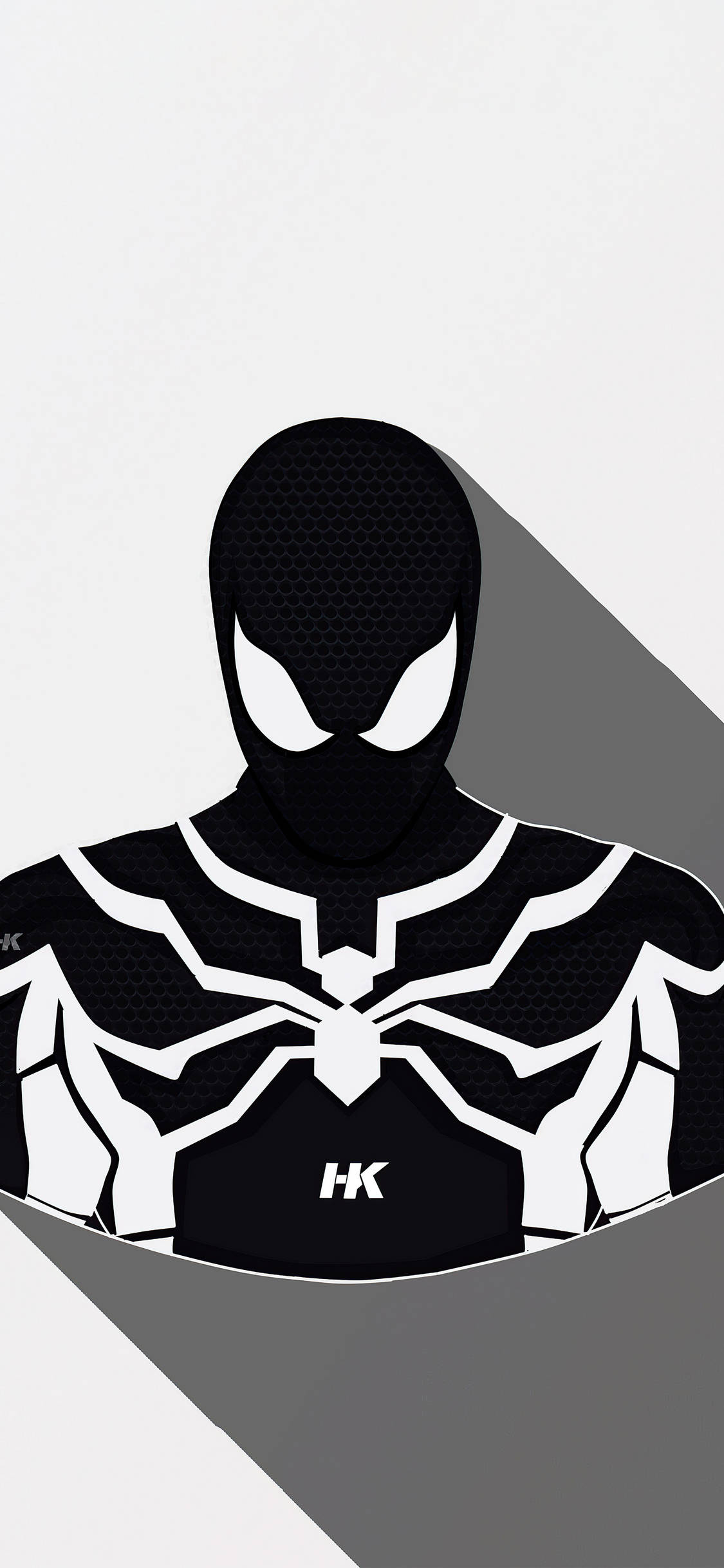 "Splendidly Colorful: The White Spiderman" Picha ya Ukuta
