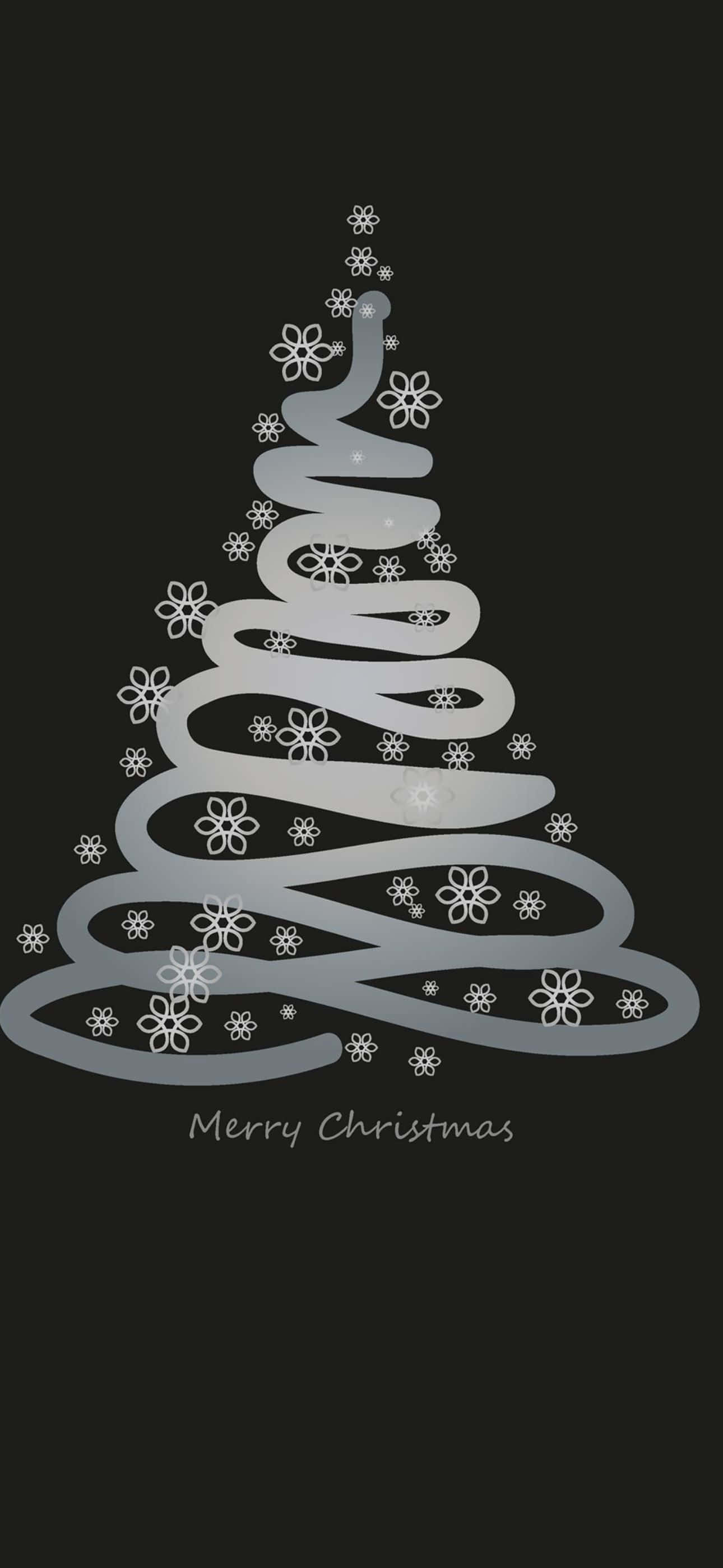 Spread the festive season with a special Christmas iPhone Picha ya Ukuta