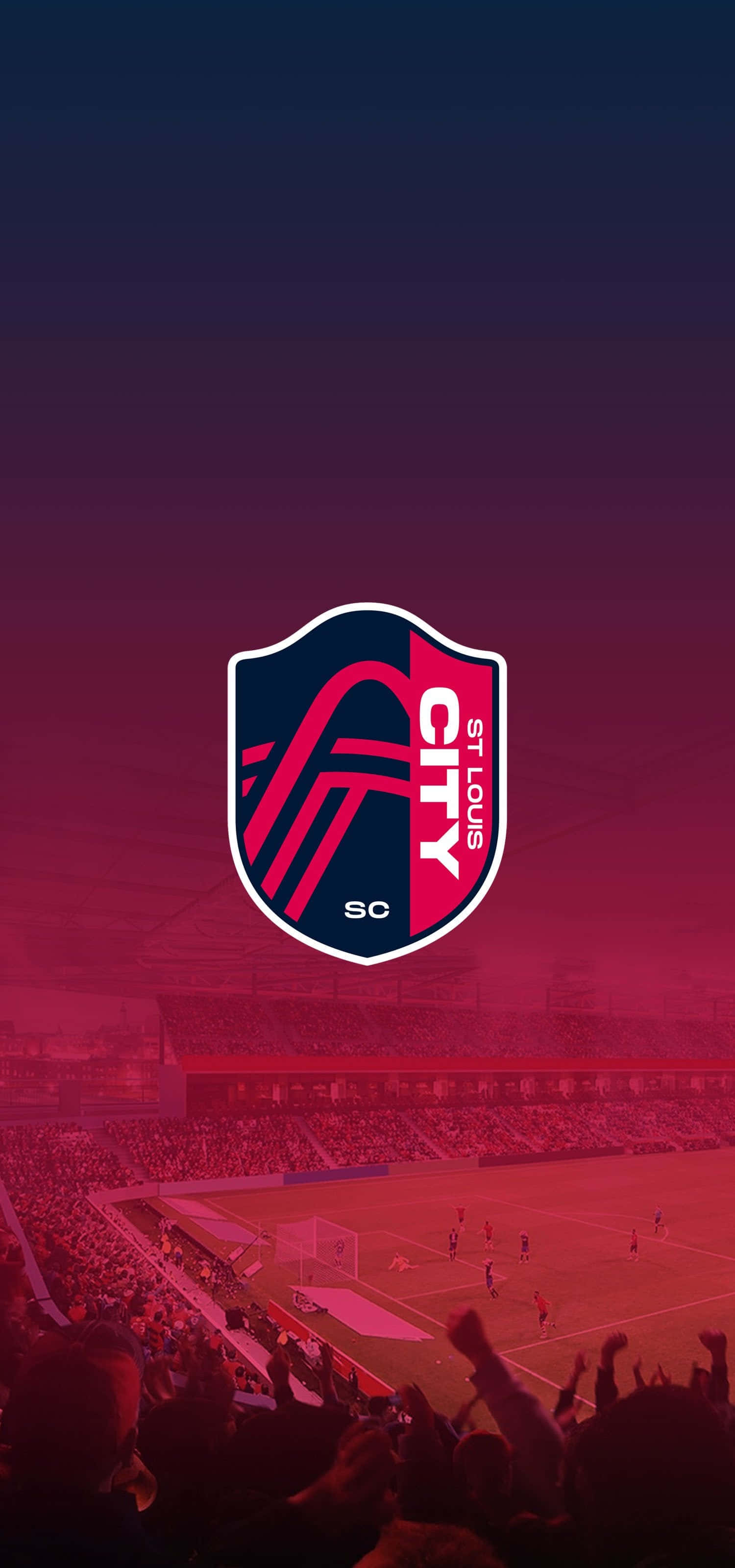 St. Louis City SC Picha ya Pink ya Boli Picha ya Ukuta