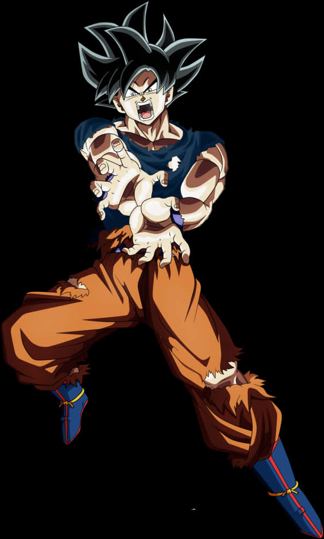 Staha ya Goku Ultra Instinct Picha ya Ukuta