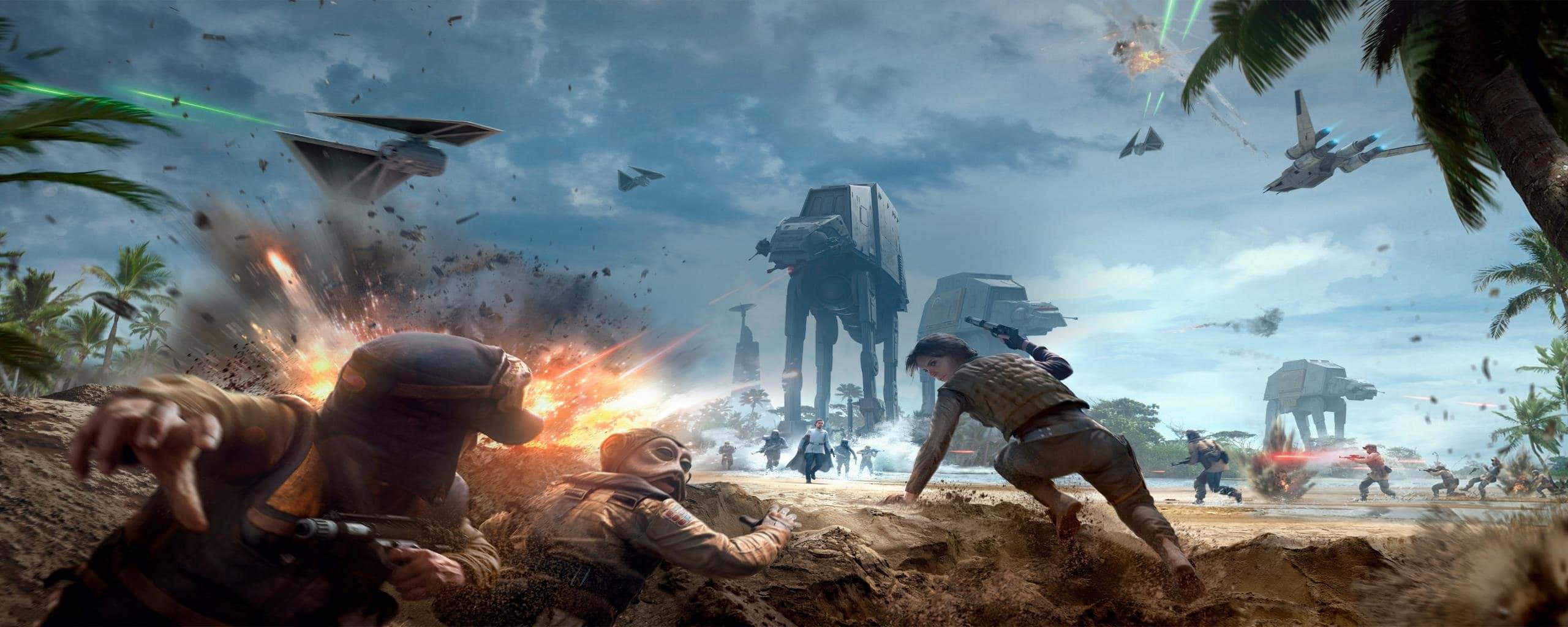 Star Wars Battlefront 2 - picha ya skrini Picha ya Ukuta