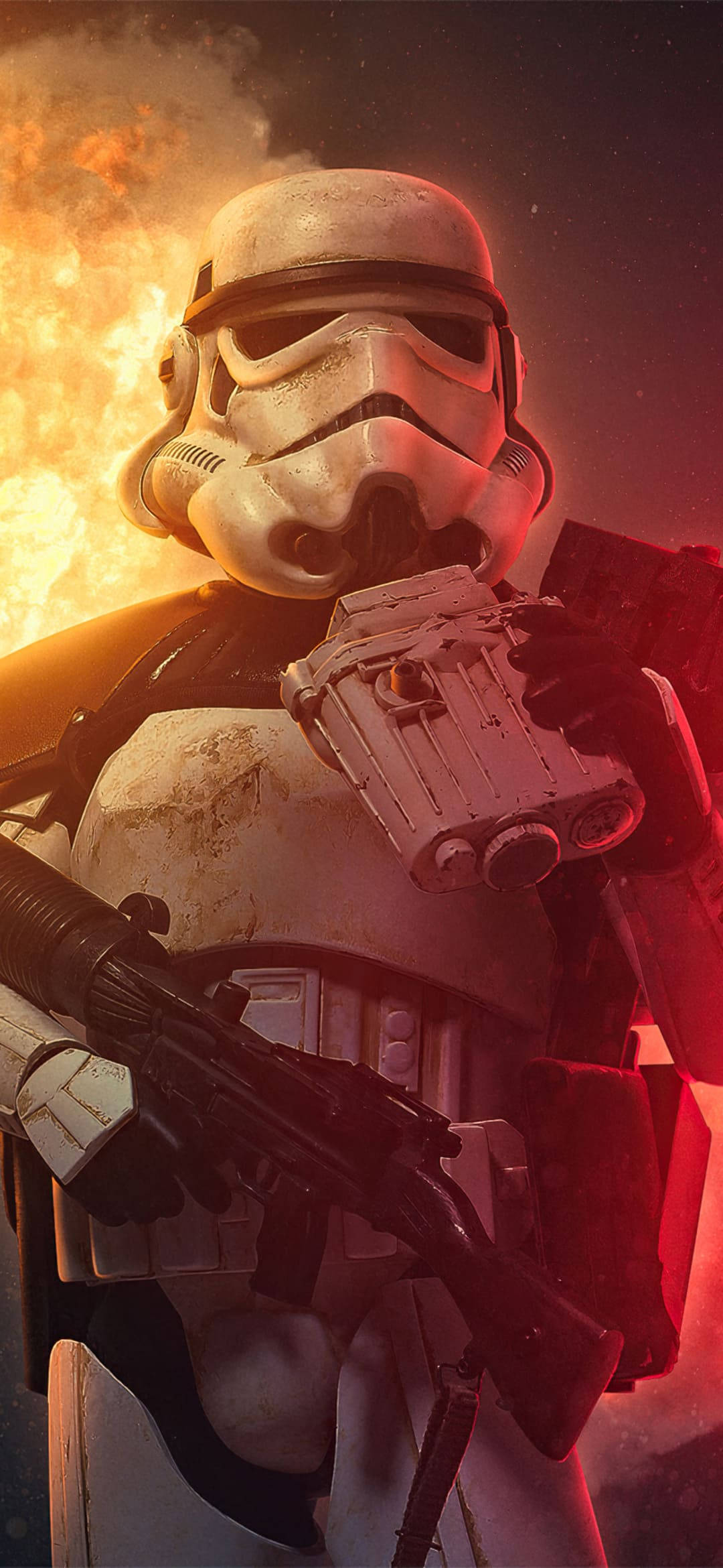 Star Wars Mweusi wa Kipekee iPhone 6 Plus Picha ya Ukuta