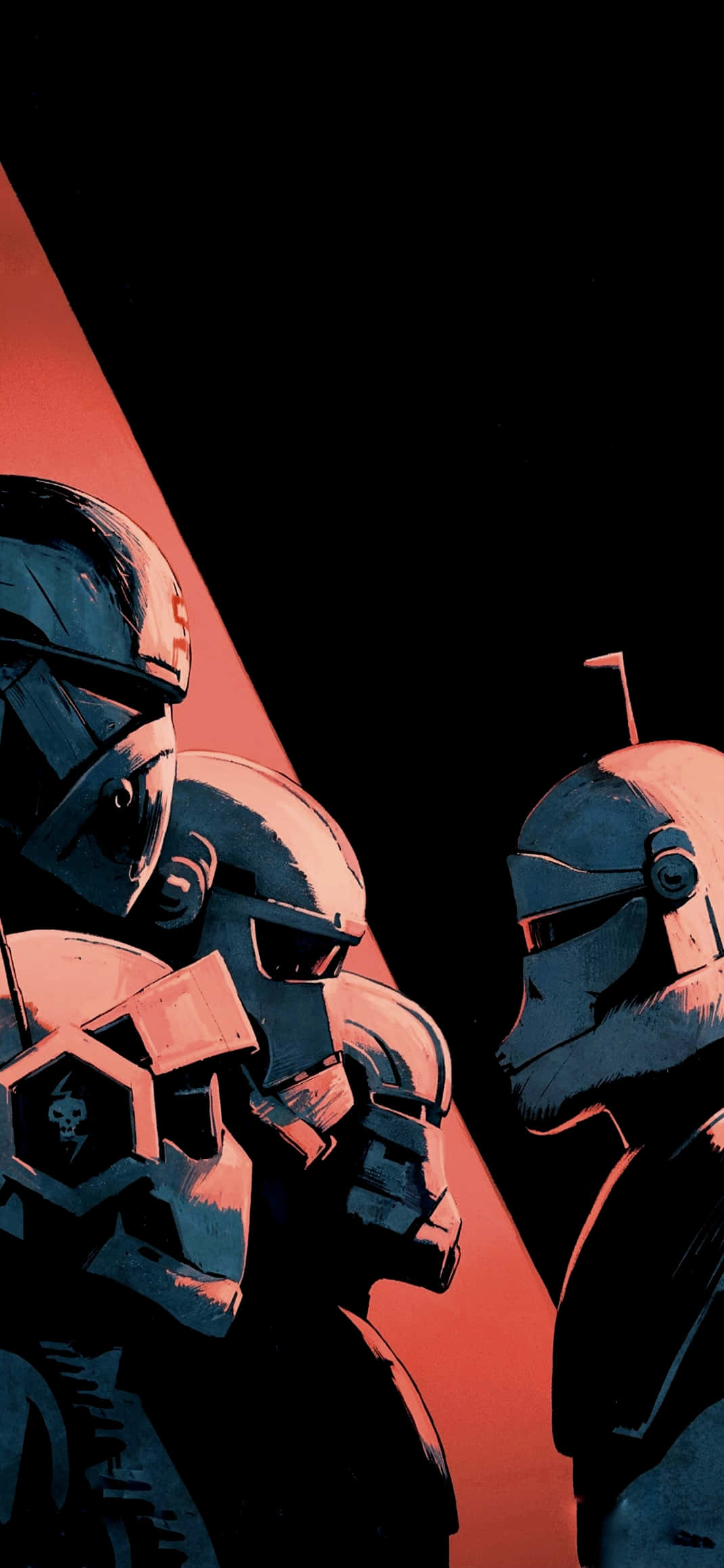 Star Wars The Bad Batch Clones Picha ya Ukuta