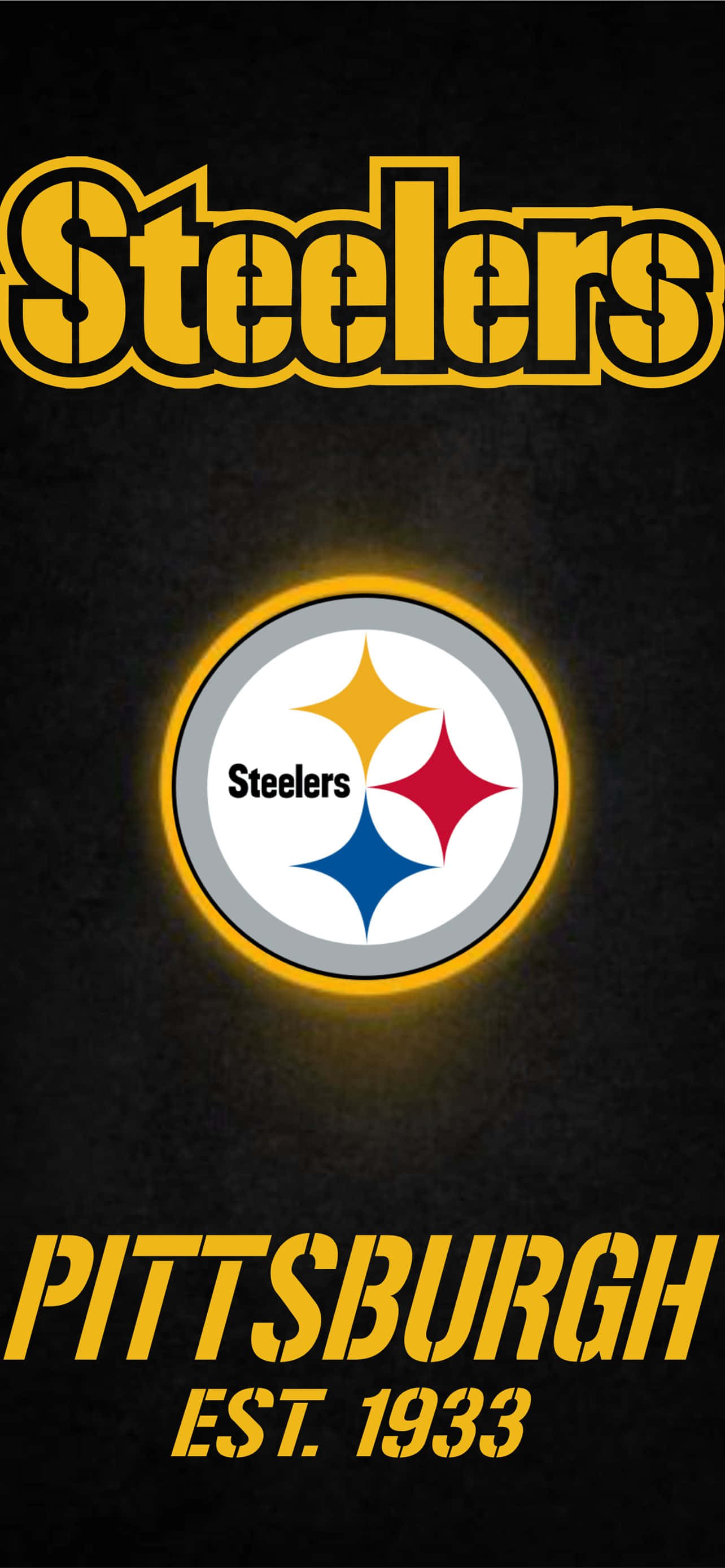 Steelers iPhone: Kukaa Silaha na Timu Picha ya Ukuta