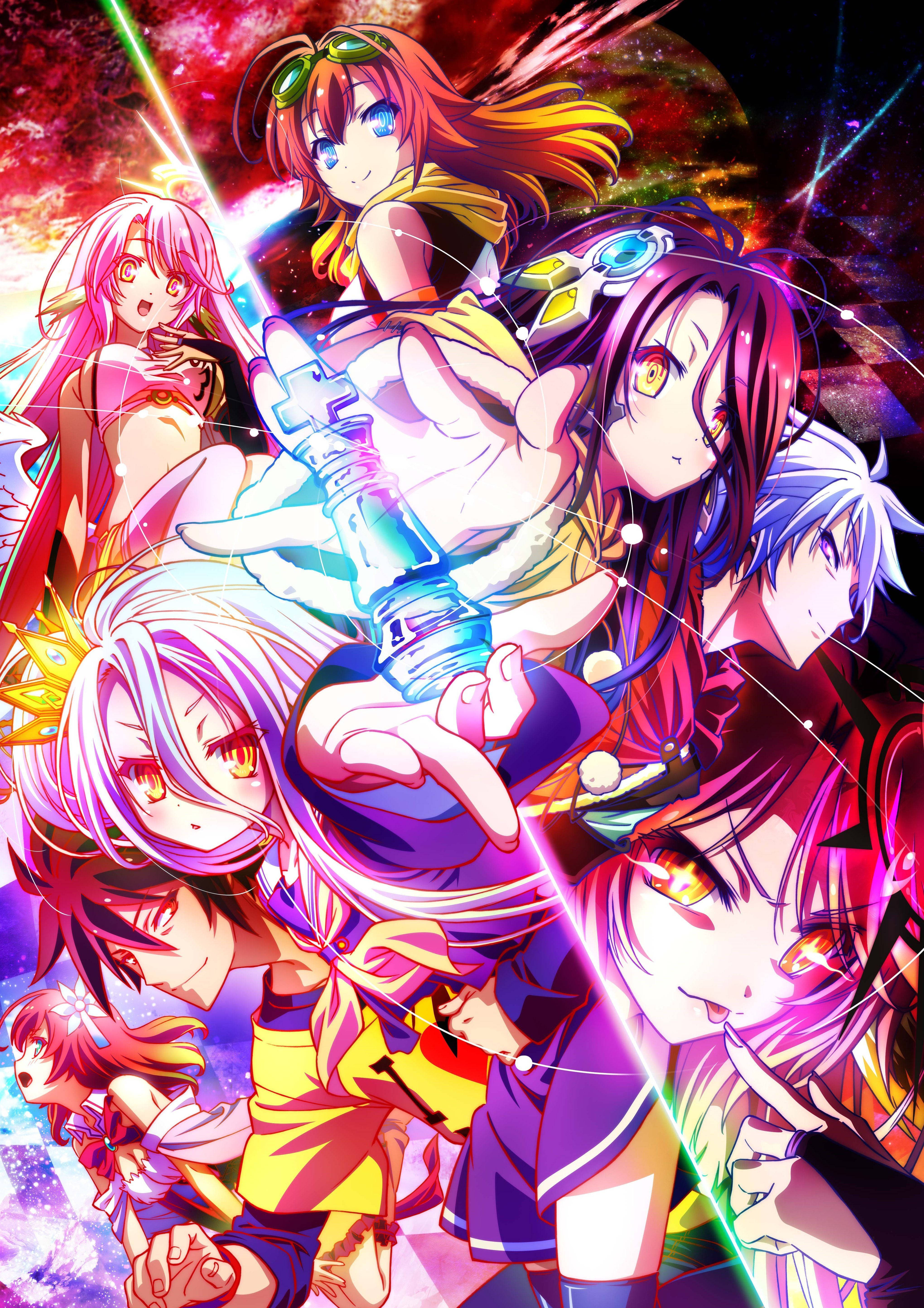 Step into a world of strategy and adventure with the film No Game No Life: Zero! Picha ya Ukuta