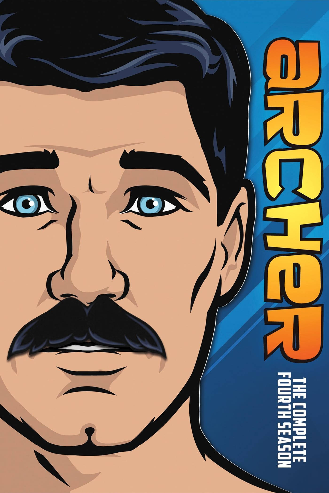 Sterling Archer tayari kwa hatua - Posta ya DVD ya Archer Season 4 Picha ya Ukuta