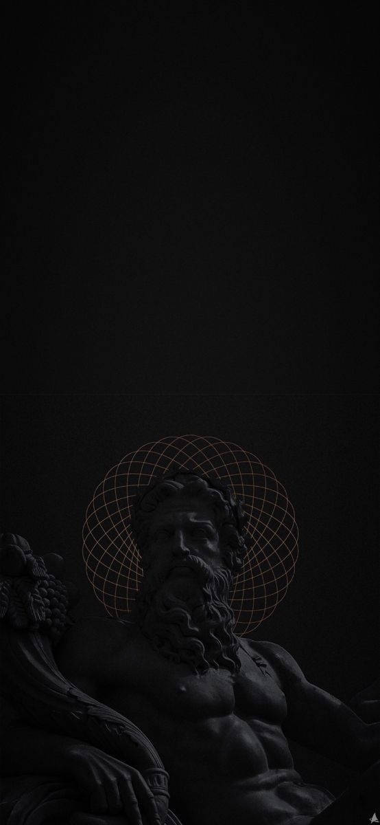 Stoiki Zeus Sanamu Picha ya Ukuta