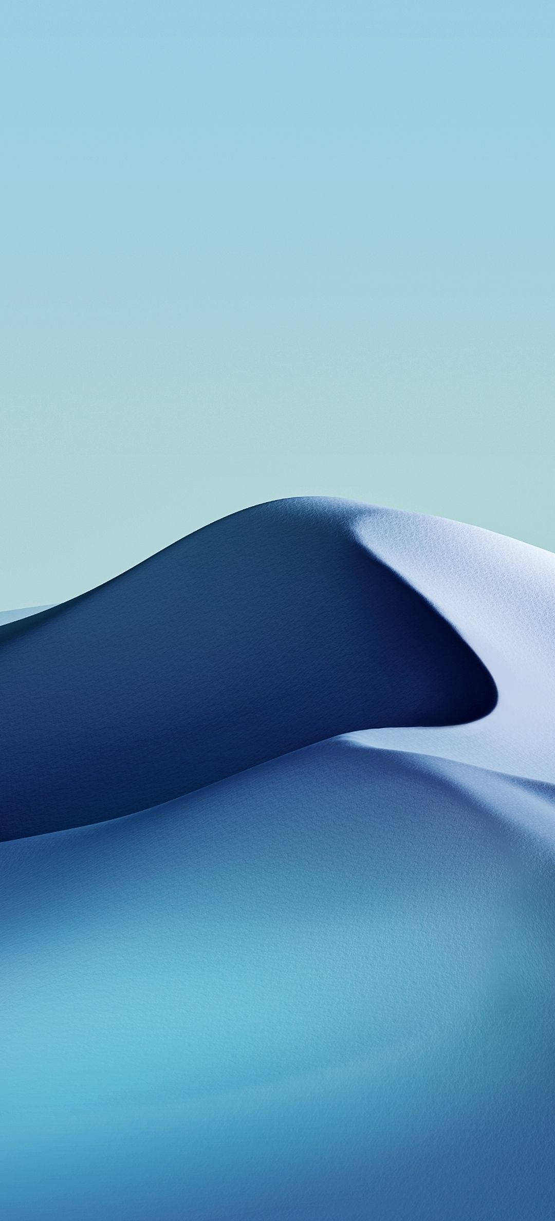 Stunning Vivo Y20 in Blue, Posed at Sand Dunes Picha ya Ukuta