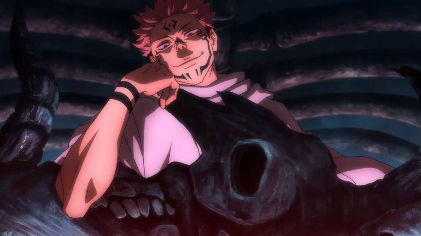 Sukuna, Mfalme Mlaaniwa wa Jujutsu Kaisen Picha ya Ukuta