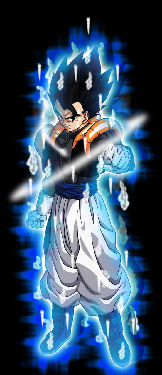 Super Saiyan Bluu Vegeta Nguvu Inayoongezeka Picha ya Ukuta
