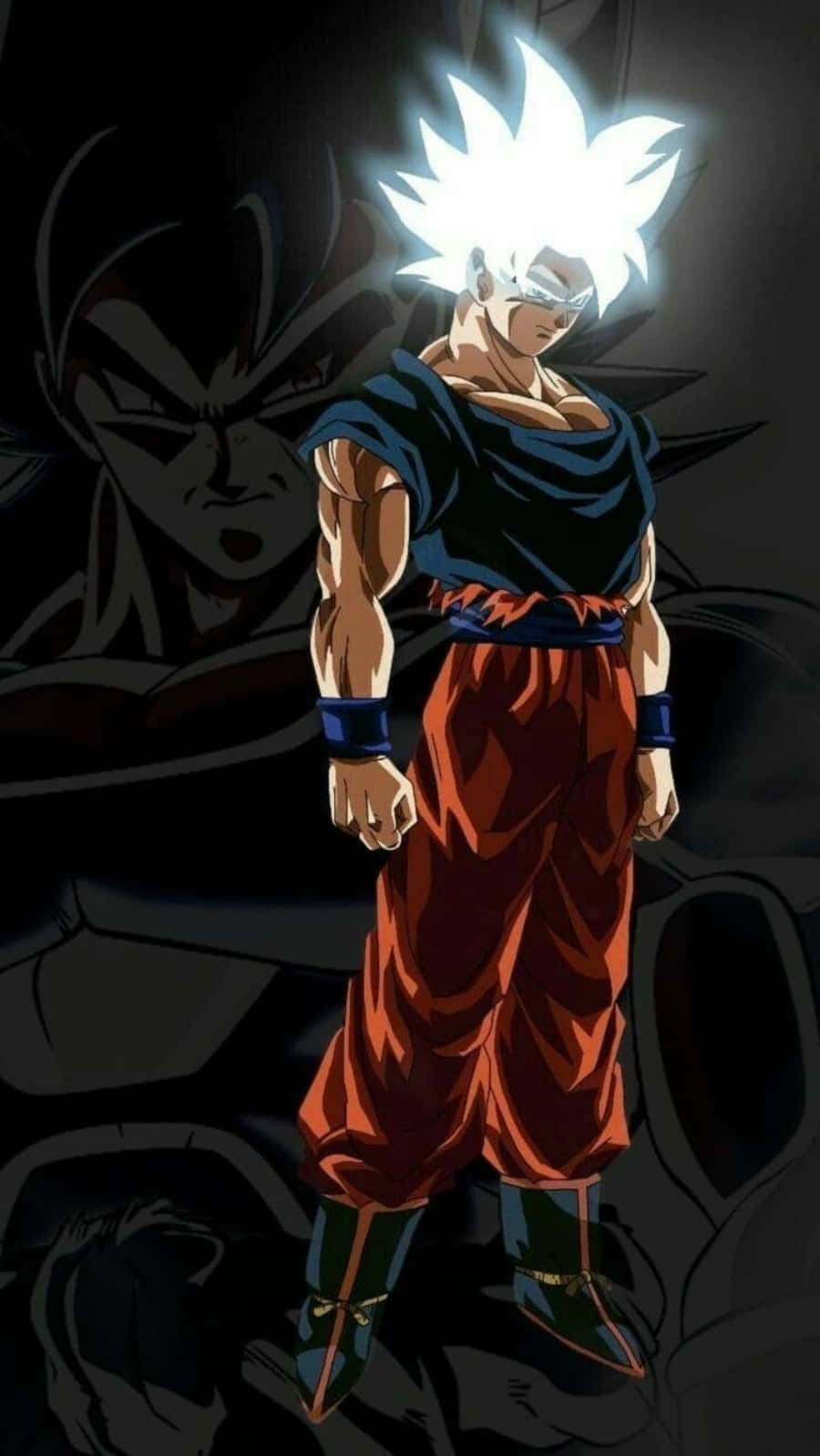 Super Saiyan Goku Shujaa Dragon Ball Super iPhone Picha ya Ukuta