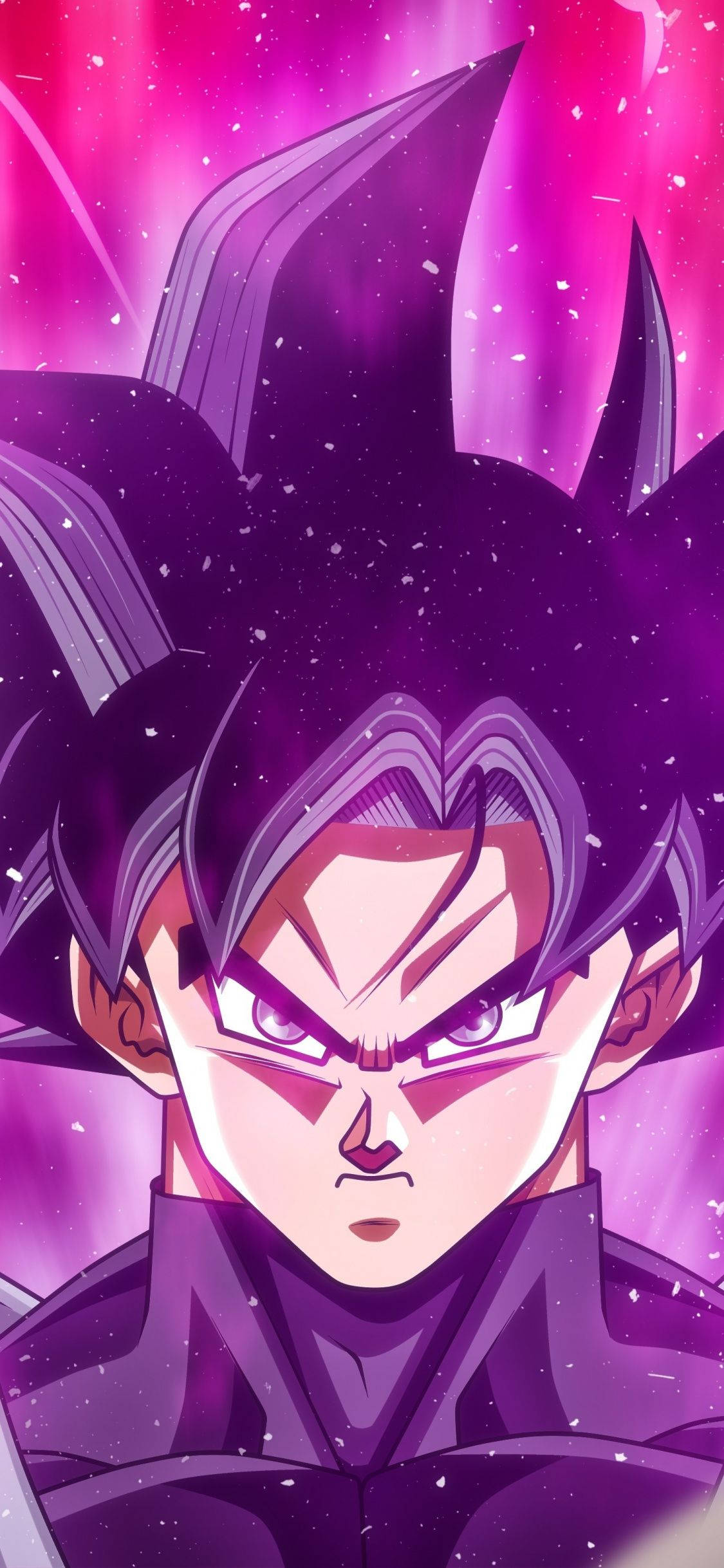 Super Saiyan Goku Black iPhone Art Picha ya Ukuta