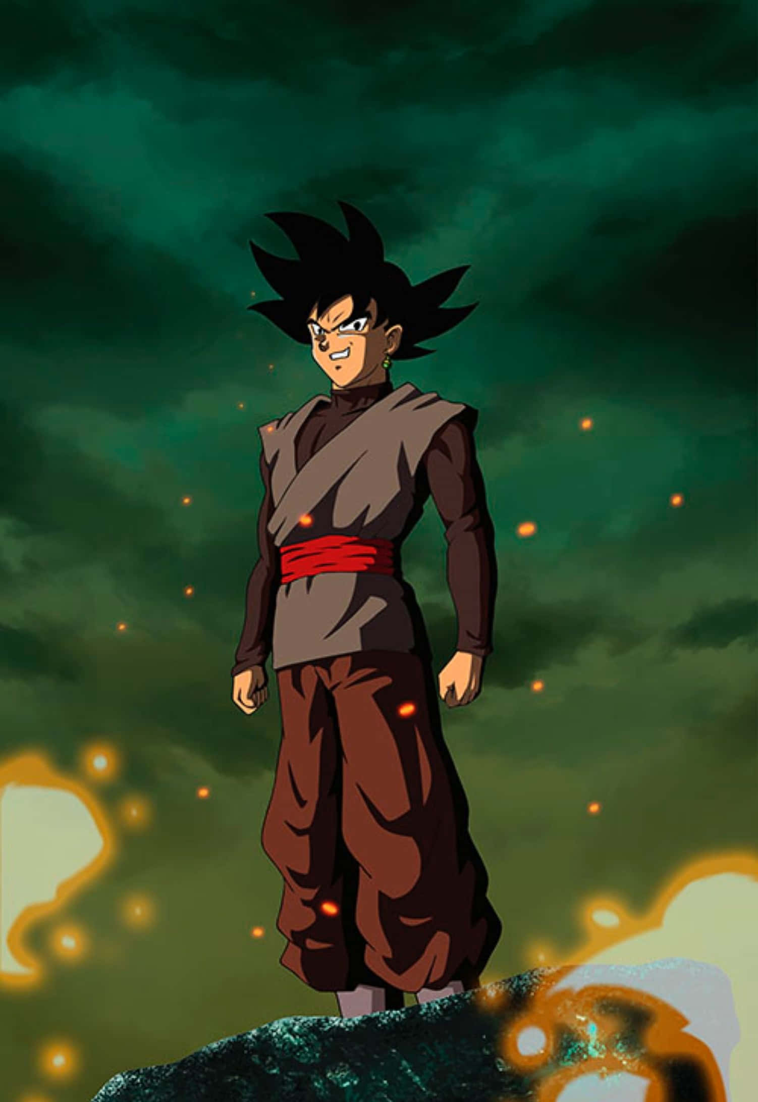 Super Saiyan Rosé, aina mbadala ya Goku Black Picha ya Ukuta