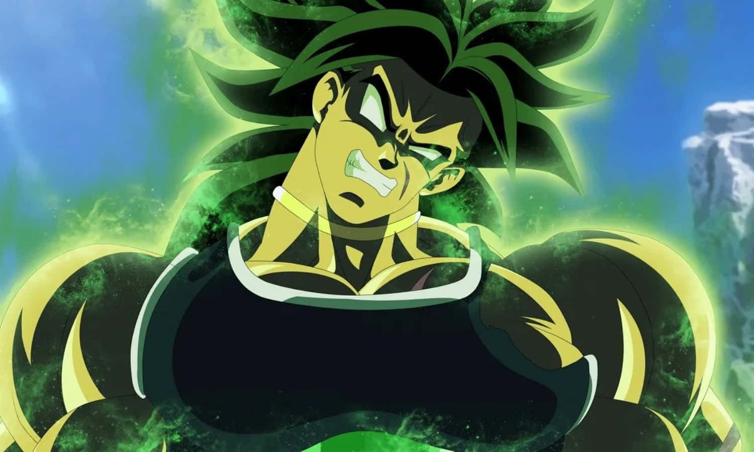 Super Saiyan wa Hadithi, Broly, akianza hatua katika Dragon Ball Super! Picha ya Ukuta