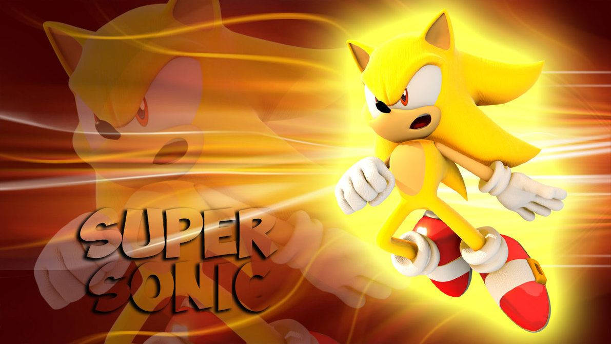 Super Sonic Asiyeshindwa Picha ya Ukuta