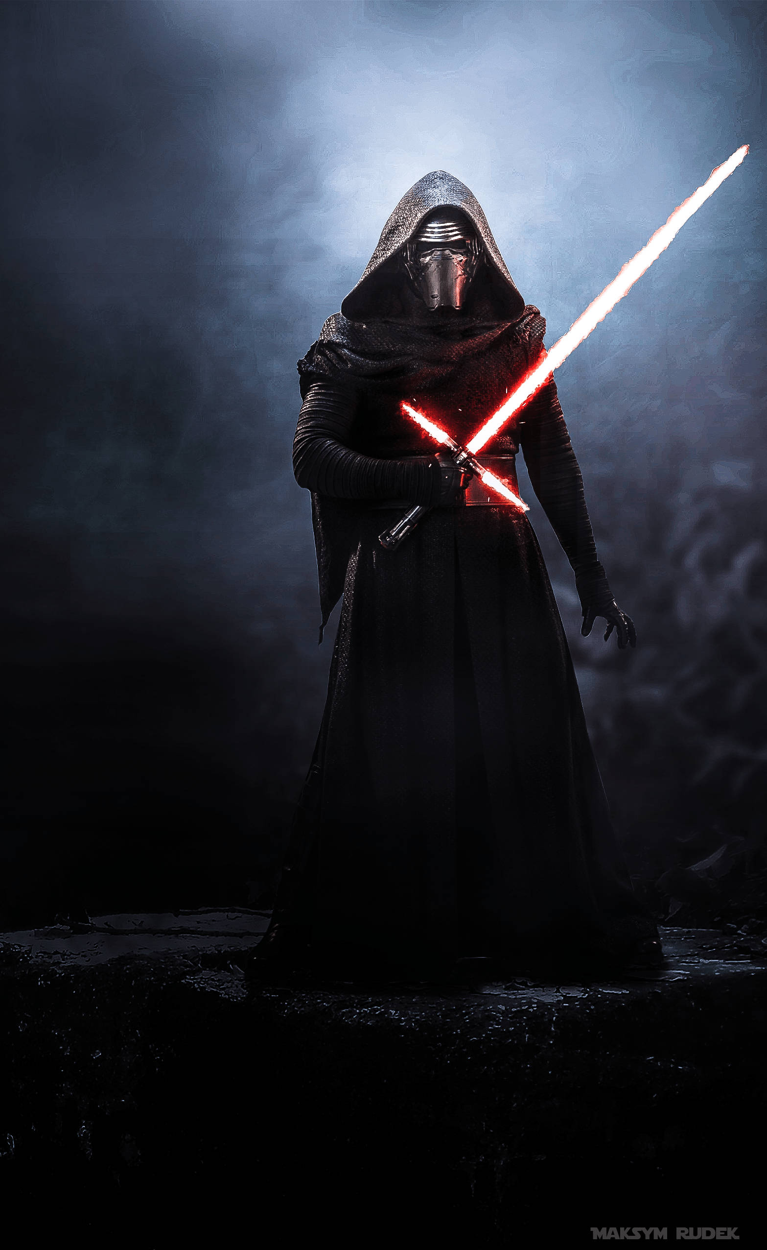 Supreme Leader Kylo Ren Picha ya Ukuta