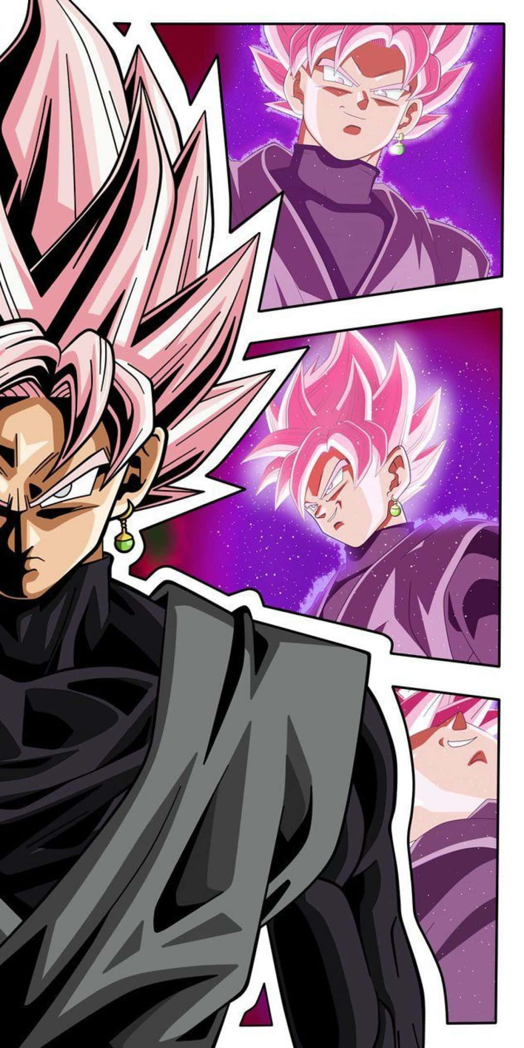 Sura: Goku Black Katika Hatua ya Kushangaza Picha ya Ukuta