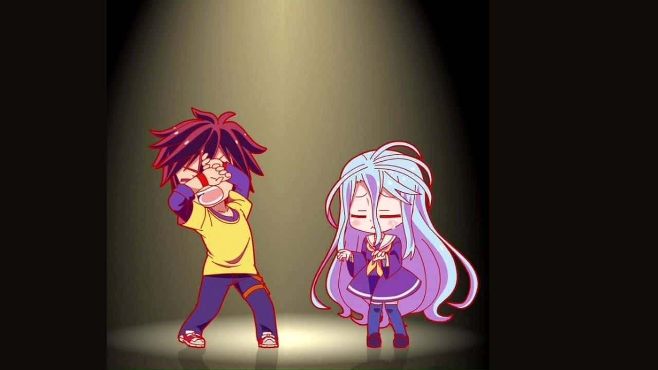 Sura ya Anime No Game No Life ya Wazazi Picha ya Ukuta